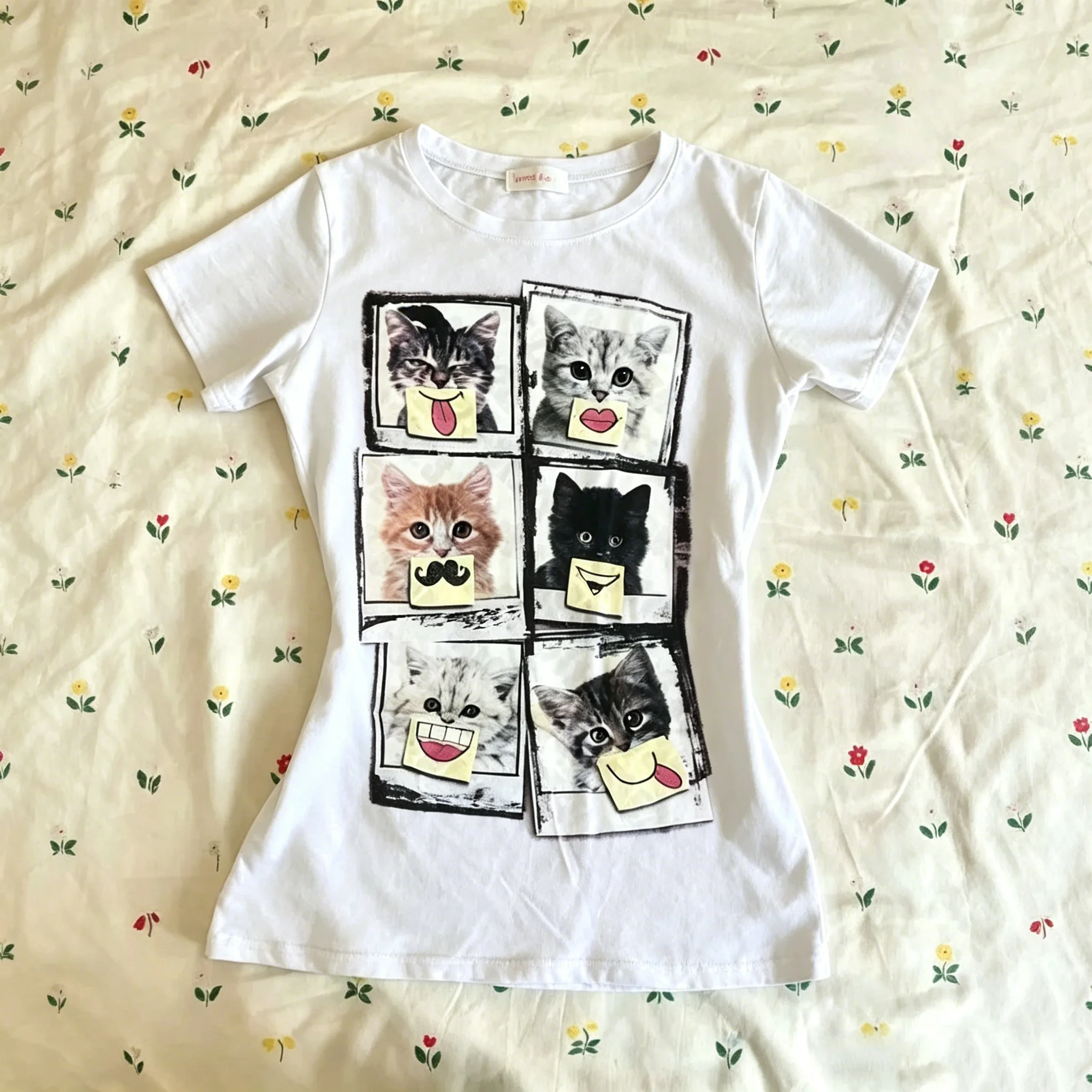 Woman Clothing Kawaii Star Girl Y2k Top Emo Women's Cropped 2000s Tops 90s Vintage Clothes for Women Spring 2025 Woman Kpop Goth
Woman Clothing Kawaii Star Girl Y2k Top Emo Women's Cropped 2000s Tops 90s Vintage Clothes for Women Spring 2025 Woman Kpop Goth
