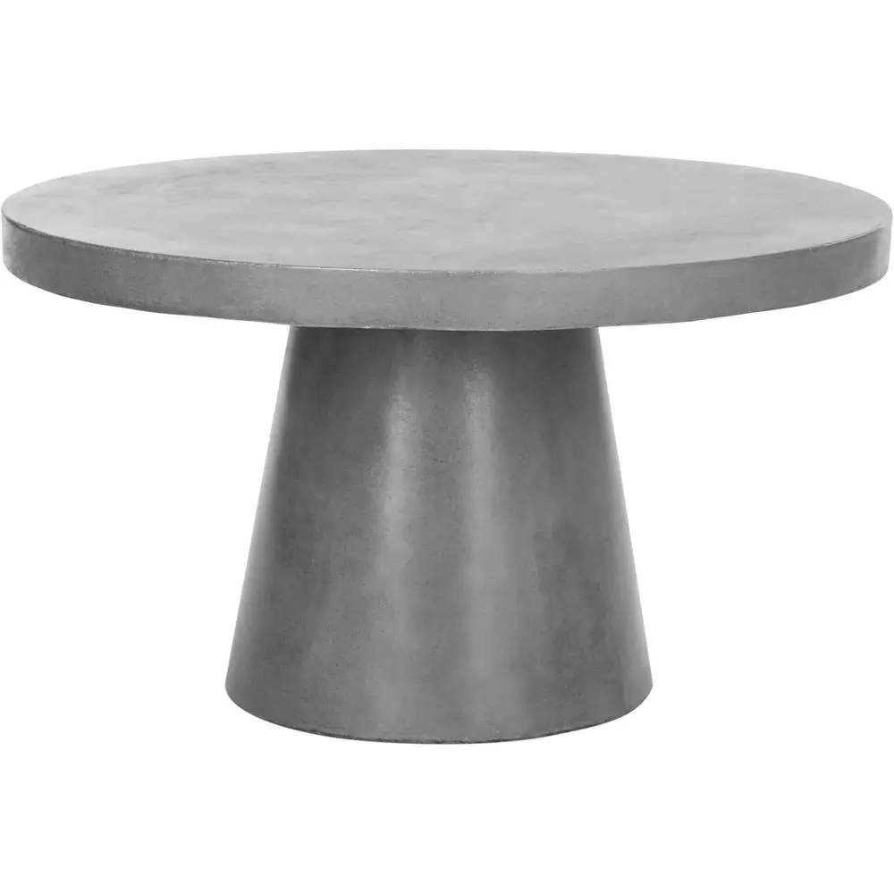 Grey Concrete Outdoor/Indoor Round Coffee Table, 27.56 Diameter
Grey Concrete Outdoor/Indoor Round Coffee Table, 27.56 Diameter