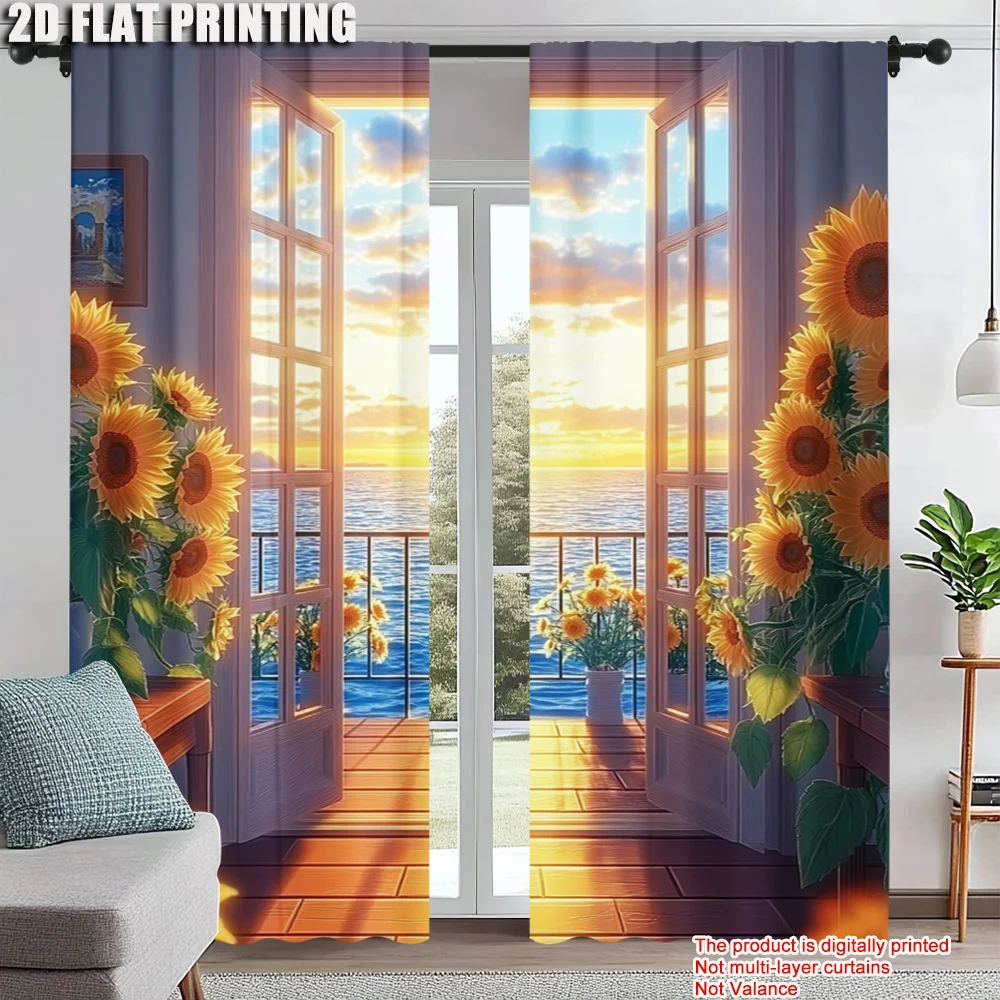 2Pcs Artistic Wooden Cabin Potted Plant Print Curtains With Rod Hole Design For Living Room Bedroom And Office Decor Machine
2Pcs Artistic Wooden Cabin Potted Plant Print Curtains With Rod Hole Design For Living Room Bedroom And Office Decor Machine