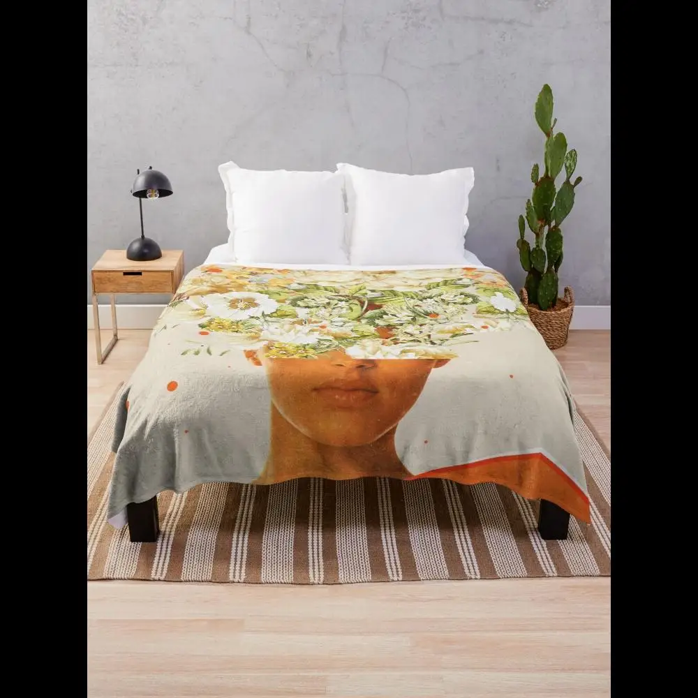 SuperFlowerHead Throw Blanket Soft Cozy Plaid Design for Sofa Bed Home Textiles Collection
SuperFlowerHead Throw Blanket Soft Cozy Plaid Design for Sofa Bed Home Textiles Collection