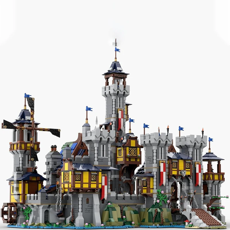 6525 шт. MOC Knight Return to Falcon Steining Legendary Modular Fortress DIY Модель Строительные блоки Игрушки на день рождения Подарок
6525 шт. MOC Knight Return to Falcon Steining Legendary Modular Fortress DIY Модель Строительные блоки Игрушки на день рождения Подарок