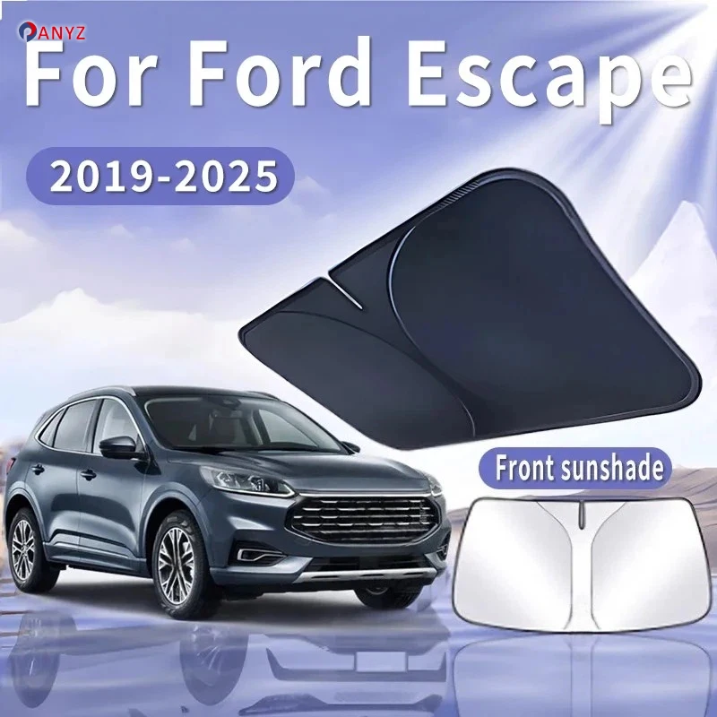 Foldable Car Sun Visor For Ford Escape 2019~2025 2020 Front Windshield Sunshade Heat Insulation Summer Cooling Auto Accessories
Foldable Car Sun Visor For Ford Escape 2019~2025 2020 Front Windshield Sunshade Heat Insulation Summer Cooling Auto Accessories