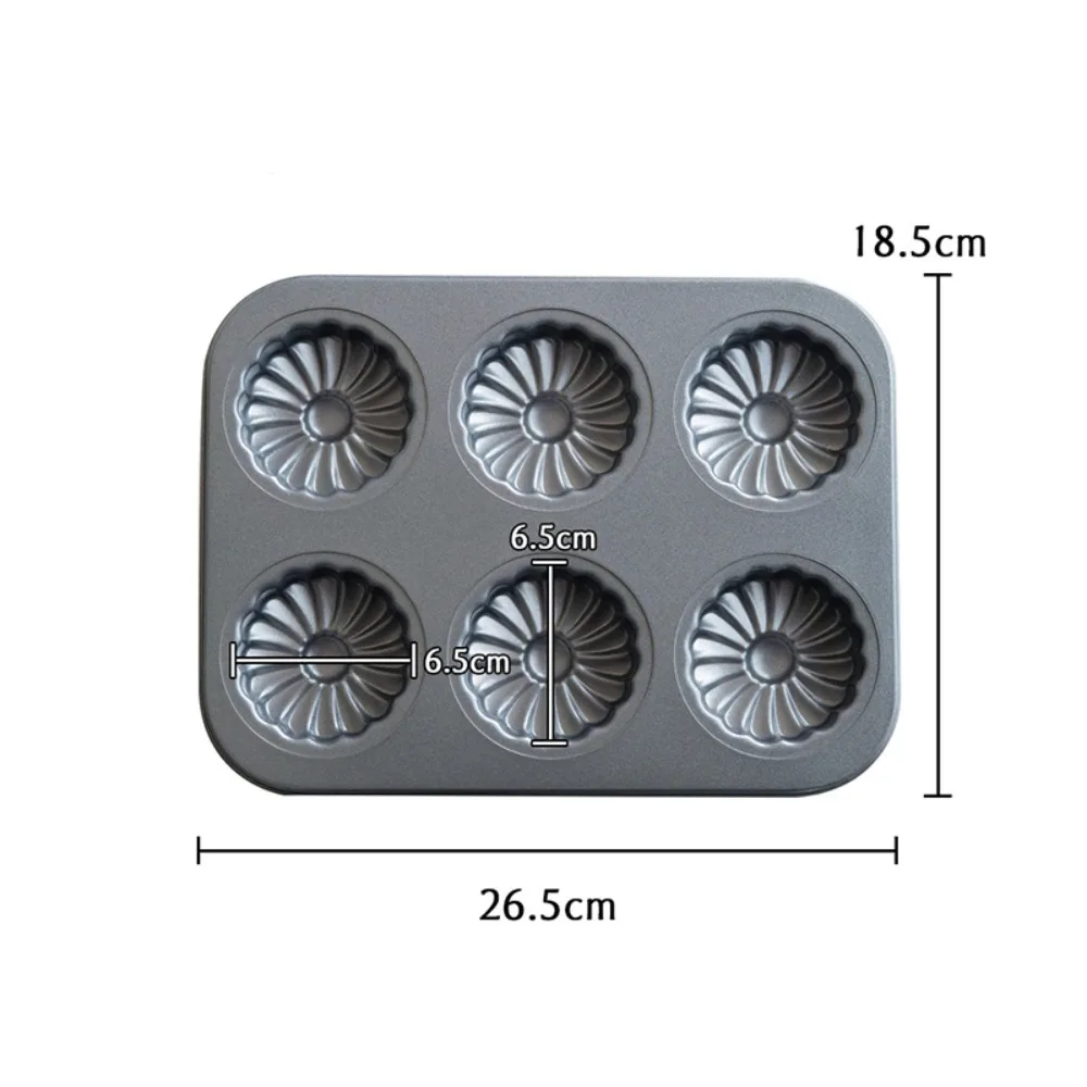 6/8 Cavity Madeleine Cake Baking Pan Carbon Steel Japanese Style Bread Baking Mold Thickened with Lid Dessert Baking Tray Bakery
6/8 Cavity Madeleine Cake Baking Pan Carbon Steel Japanese Style Bread Baking Mold Thickened with Lid Dessert Baking Tray Bakery