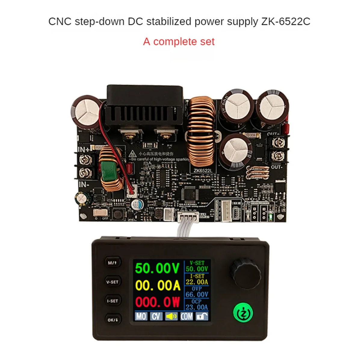 A79I ZK6522C CNC Step-Down DC Power Supply Adjustable Voltage Voltage and Constant Voltage Constant Current Module 1430W
A79I ZK6522C CNC Step-Down DC Power Supply Adjustable Voltage Voltage and Constant Voltage Constant Current Module 1430W