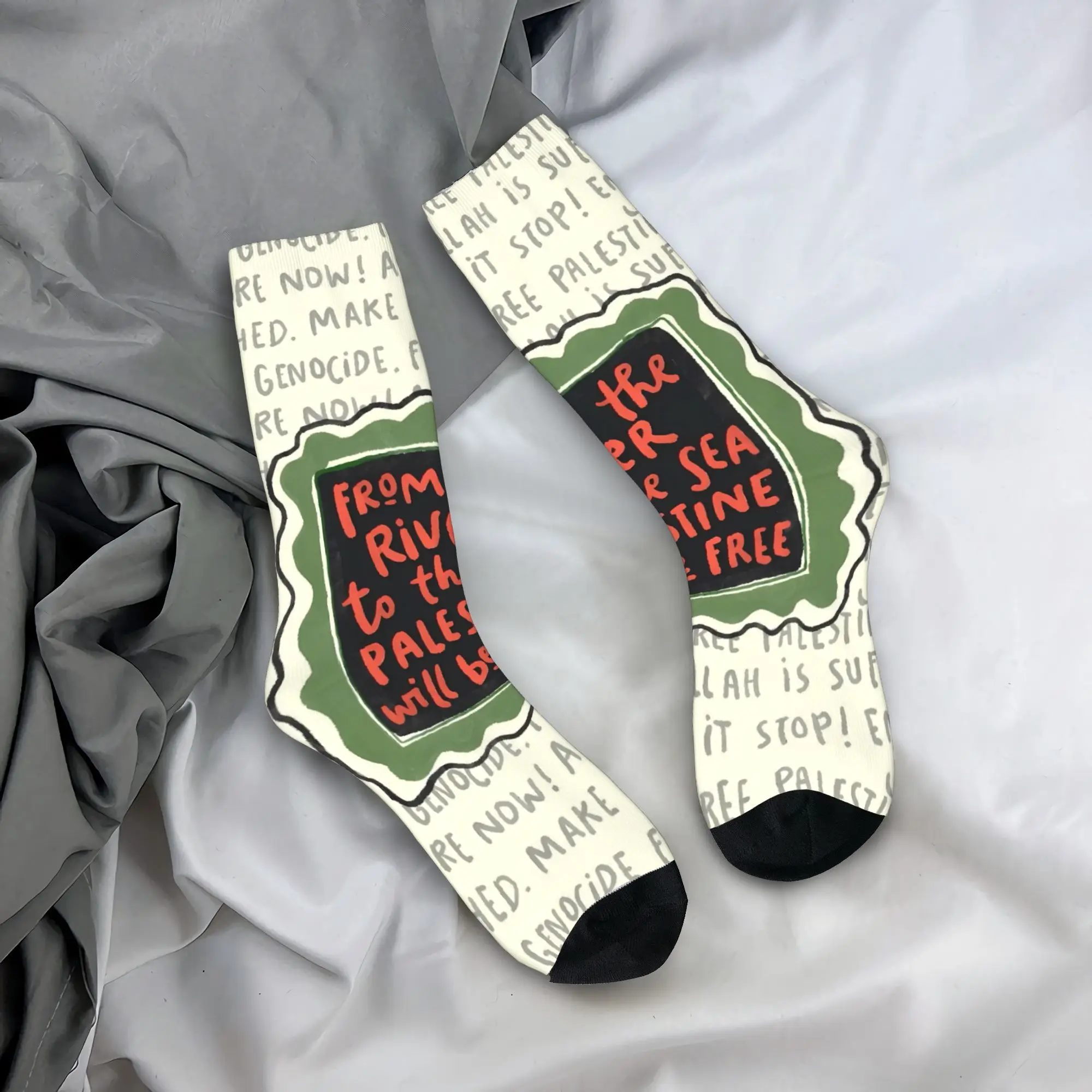 Носки для пар, палестины с чулками Kufiya Hatta, зимние мягкие дышащие носки в стиле ретро, нескользящие носки для скалолазания с графическим рисунком 
Носки для пар, палестины с чулками Kufiya Hatta, зимние мягкие дышащие носки в стиле ретро, нескользящие носки для скалолазания с графическим рисунком