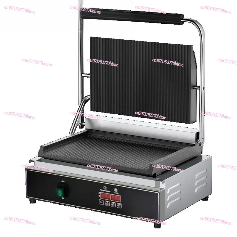 Electromechanical Hot Plate Electric Grilling Furnace Single Head Full Pit Sandwich Grill Steak Press Machine
Electromechanical Hot Plate Electric Grilling Furnace Single Head Full Pit Sandwich Grill Steak Press Machine