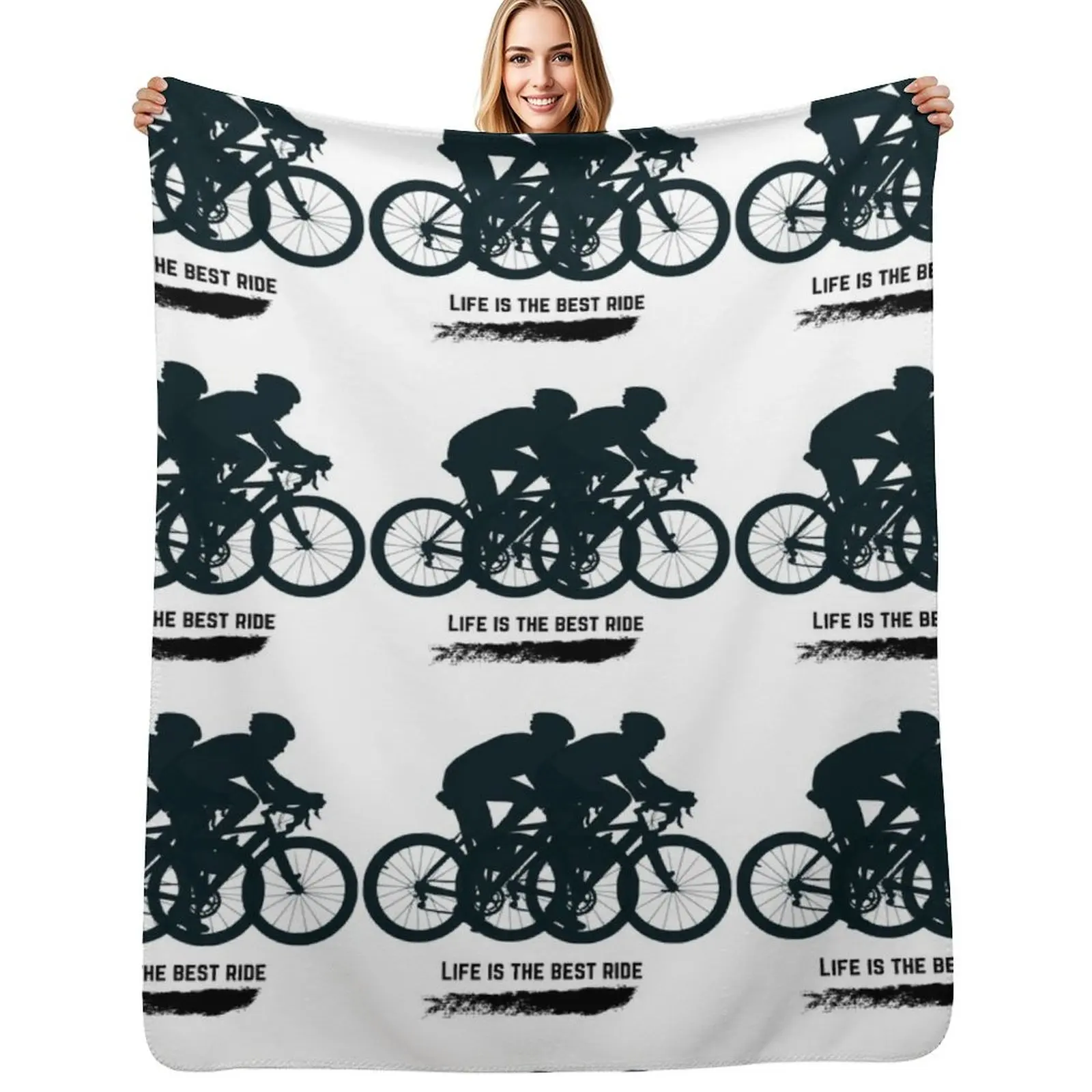 Bicycle ride Throw Blanket Bed Cute Plaid Decorative Sofa for sofa Blankets
Bicycle ride Throw Blanket Bed Cute Plaid Decorative Sofa for sofa Blankets