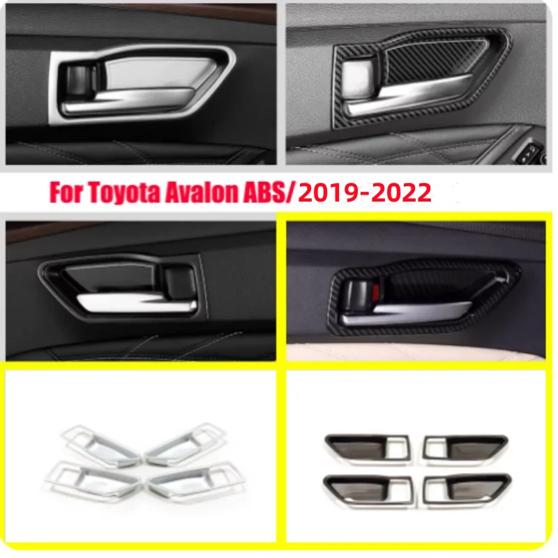 For Toyota Avalon XX50 2019-2022 ABS Car Inner Door Doorknob Handle Bowl Panel cover trim car Styling Accessories
For Toyota Avalon XX50 2019-2022 ABS Car Inner Door Doorknob Handle Bowl Panel cover trim car Styling Accessories