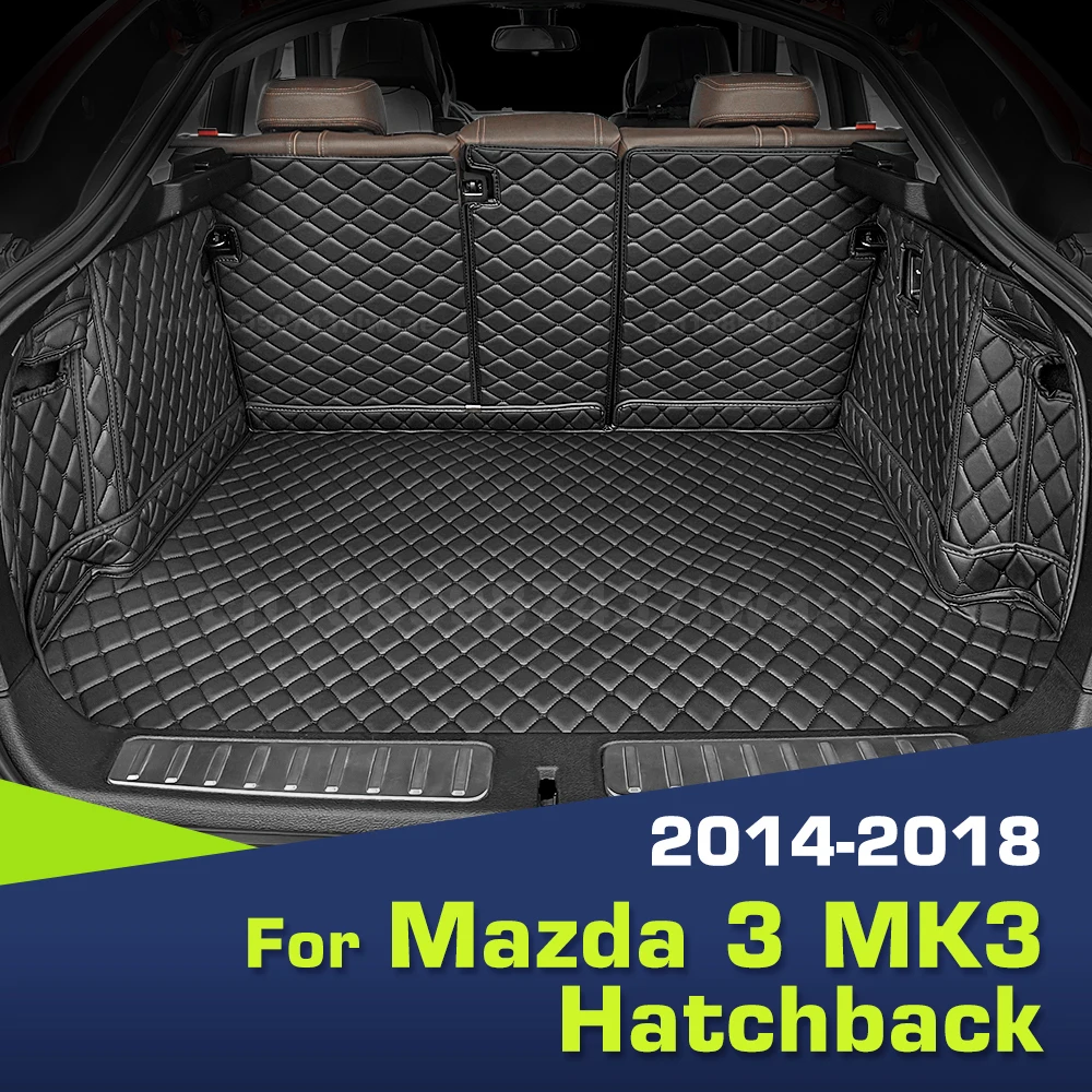 Автоматический коврик в багажник с полным покрытием для Mazda 3 Axela Hatchback 2014-2018 17 16 15, чехол для багажника автомобиля, аксессуары для защиты салона
Автоматический коврик в багажник с полным покрытием для Mazda 3 Axela Hatchback 2014-2018 17 16 15, чехол для багажника автомобиля, аксессуары для защиты салона
