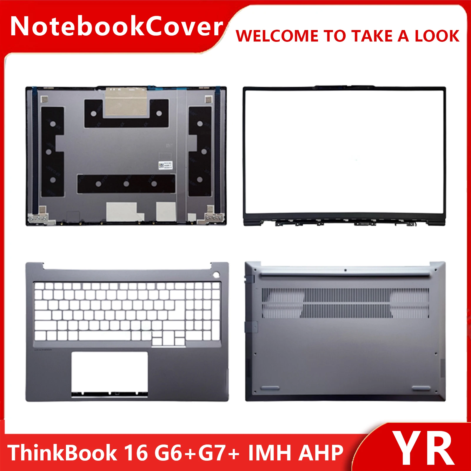 NEW Laptop Case For ThinkBook 16 G6+G7+ IMH AHP LCD Back Cover/Front Bezel/Palmrest/Bottom Case/Hinged cover
NEW Laptop Case For ThinkBook 16 G6+G7+ IMH AHP LCD Back Cover/Front Bezel/Palmrest/Bottom Case/Hinged cover