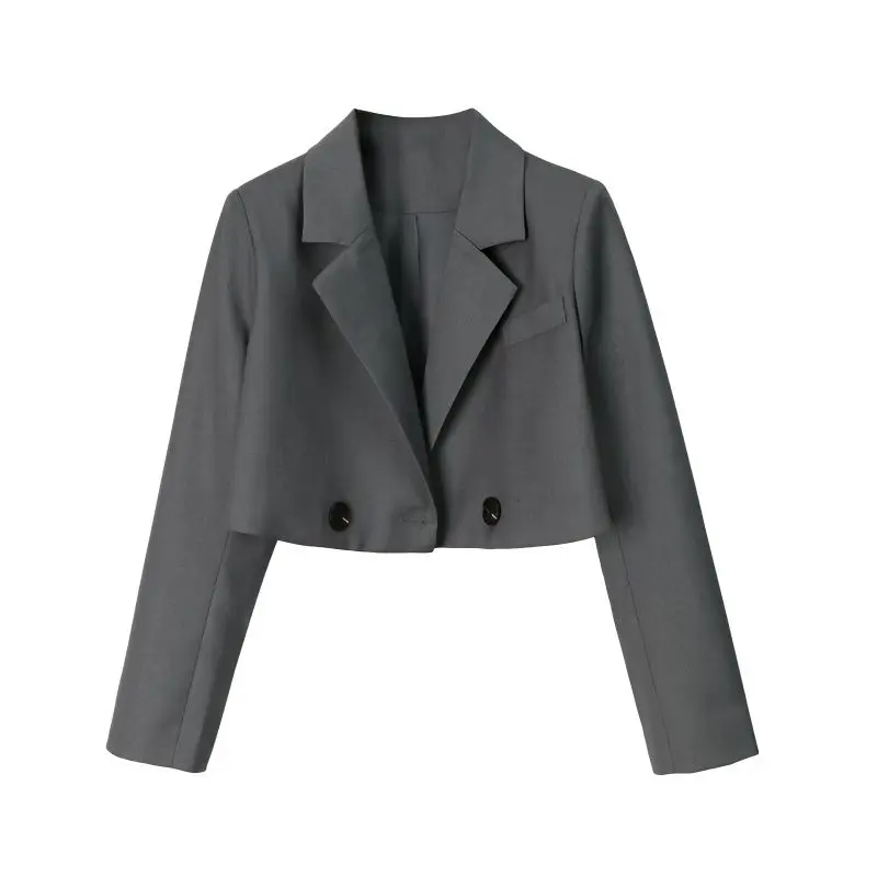 Women's Small Suit Coat Short Lapel Blazers Spring and Autumn New Style Slim Fit Top
Women's Small Suit Coat Short Lapel Blazers Spring and Autumn New Style Slim Fit Top