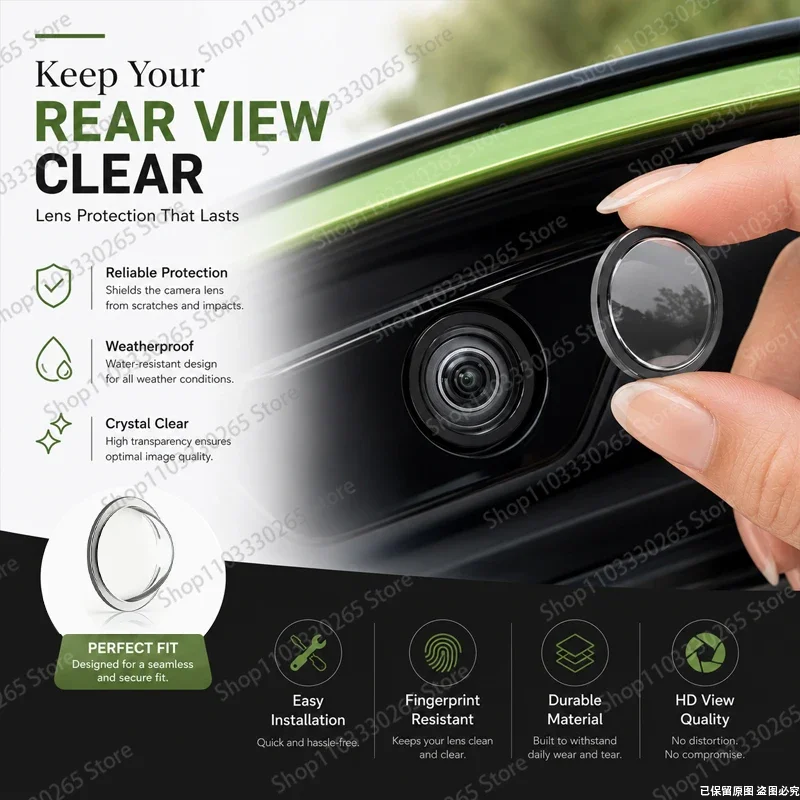 High Clarity Rear Camera Lens Protector, Non-Blur Anti-Scratch Cover, Protect Without Affecting Vision
High Clarity Rear Camera Lens Protector, Non-Blur Anti-Scratch Cover, Protect Without Affecting Vision