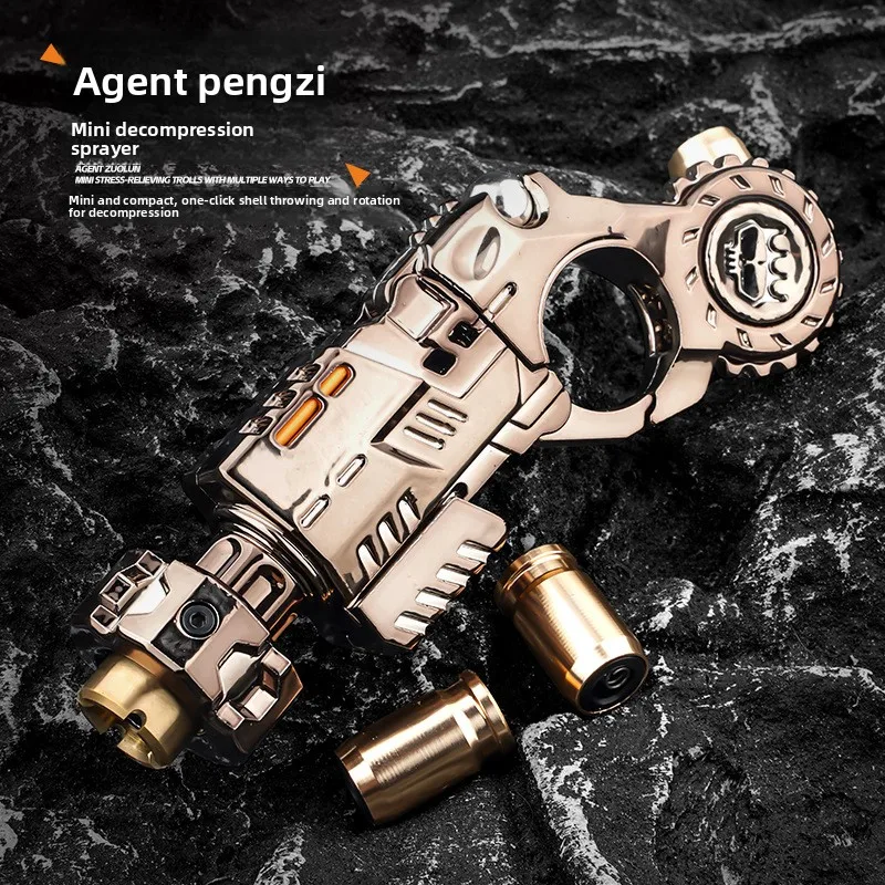 Pazo EDC Fidget Spinner Gun, Metal Alloy Shell Ejecting Decompression Toy, Folding Shotgun, Adult Stress Relief Cool Gadg
Pazo EDC Fidget Spinner Gun, Metal Alloy Shell Ejecting Decompression Toy, Folding Shotgun, Adult Stress Relief Cool Gadg