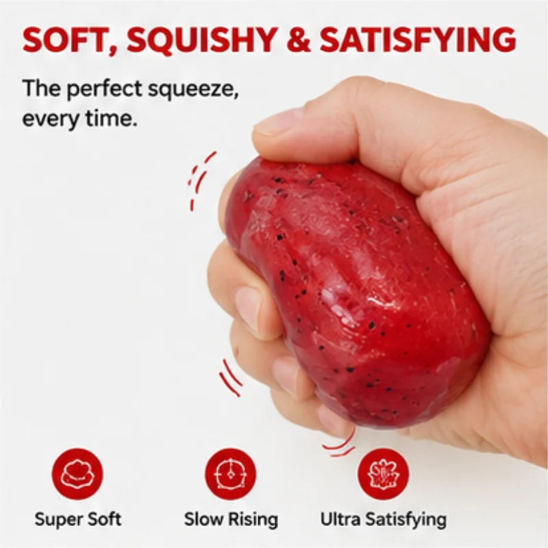 Fruit Jelly Squishy Stress Ball Watermelon Potato Soft Sensory Fidget Toy Cute Desk Pressure Relief Gag Gift for Kids Adults
Fruit Jelly Squishy Stress Ball Watermelon Potato Soft Sensory Fidget Toy Cute Desk Pressure Relief Gag Gift for Kids Adults