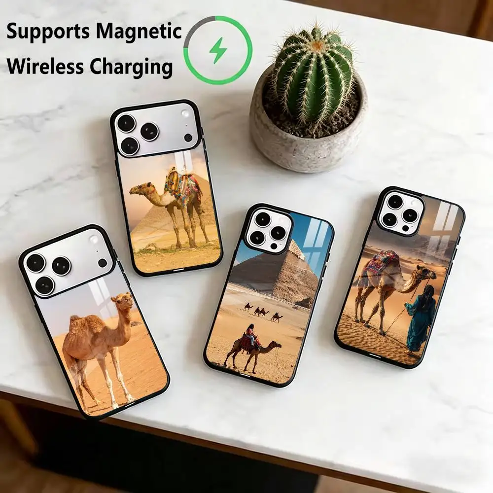 Desert A-Animal Camel Phone Case For iPhone17,16,15,14,13,12,11 Plus,Pro Compatible with magnetic wireless charging
Desert A-Animal Camel Phone Case For iPhone17,16,15,14,13,12,11 Plus,Pro Compatible with magnetic wireless charging