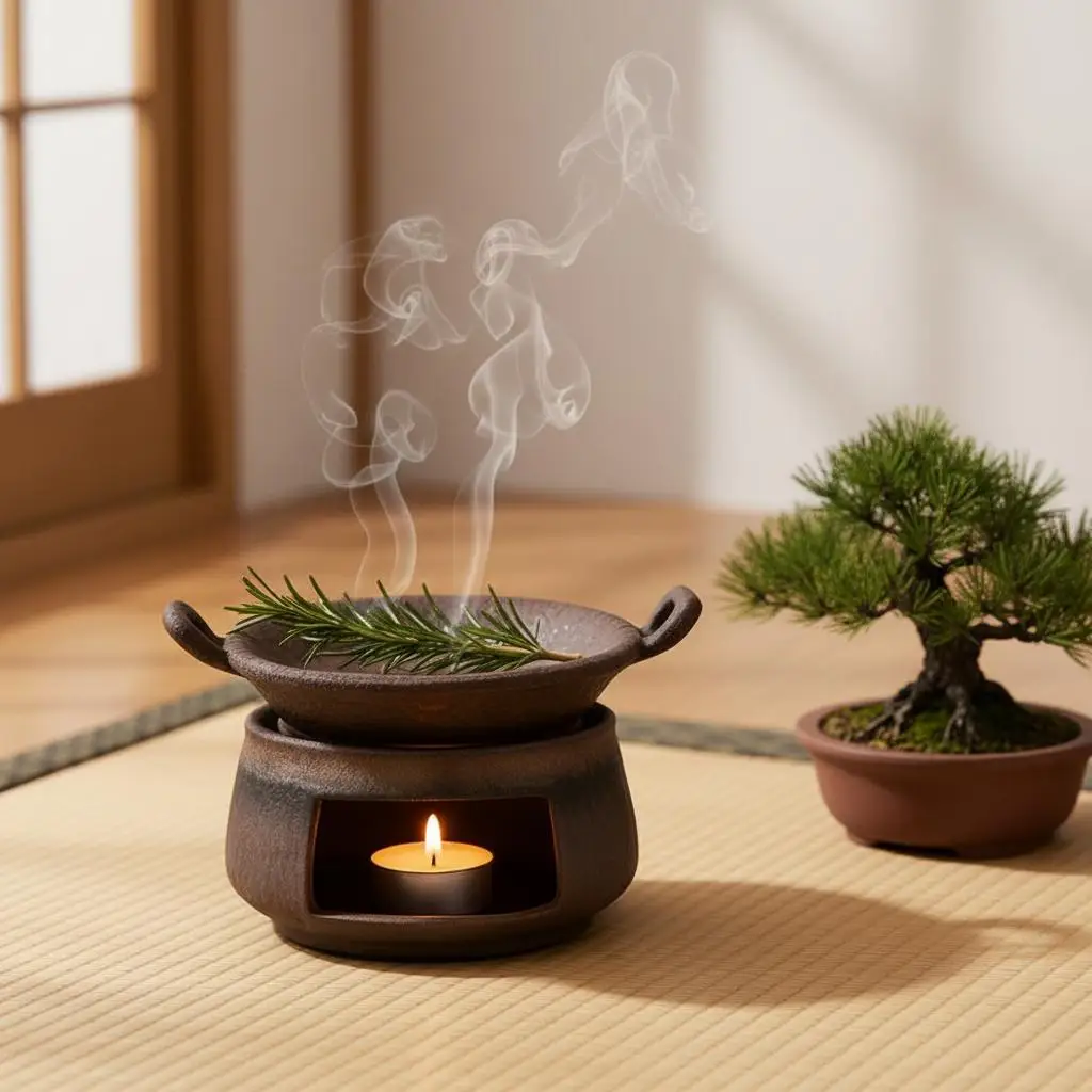 Coarse Pottery Herb Burner, Multi-Functional Ceramic Aromatherapy Stove for Sandalwood, Tea & Essential Oils, Home Decor
Coarse Pottery Herb Burner, Multi-Functional Ceramic Aromatherapy Stove for Sandalwood, Tea & Essential Oils, Home Decor