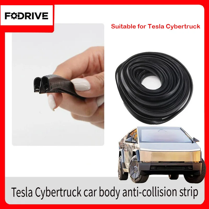 1PC For Tesla Cybertruck Door Bumper Strips PVC Wrapped with Metal No Sticking Door Seal Strip Kit Soundproof Noise Reduction
1PC For Tesla Cybertruck Door Bumper Strips PVC Wrapped with Metal No Sticking Door Seal Strip Kit Soundproof Noise Reduction