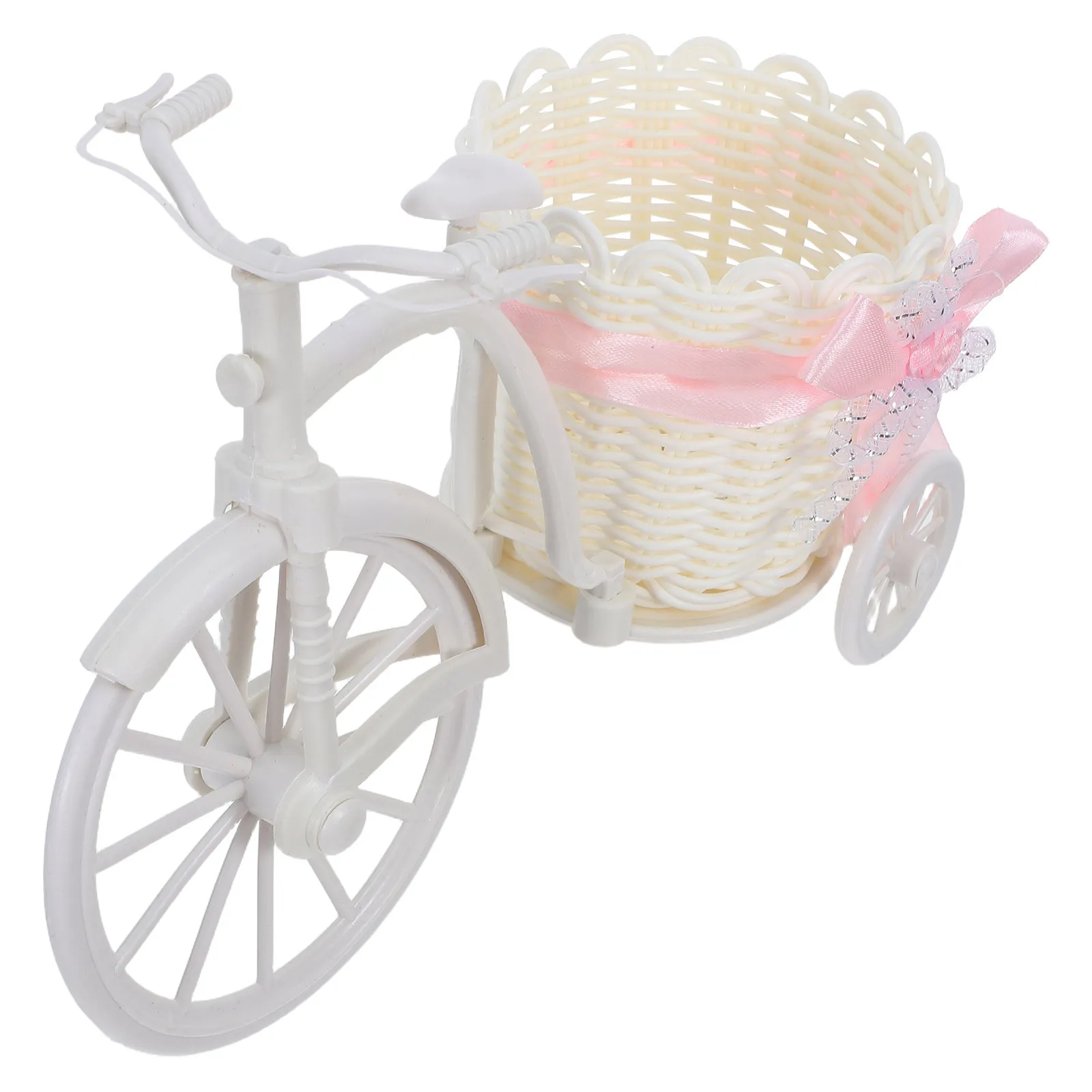 Свадебная корзина для цветов на трехколесный велосипед, плетеная из искусственного ротанга, романтическая миниатюрная ваза-кашпо для цветов 10x7x4
Свадебная корзина для цветов на трехколесный велосипед, плетеная из искусственного ротанга, романтическая миниатюрная ваза-кашпо для цветов 10x7x4