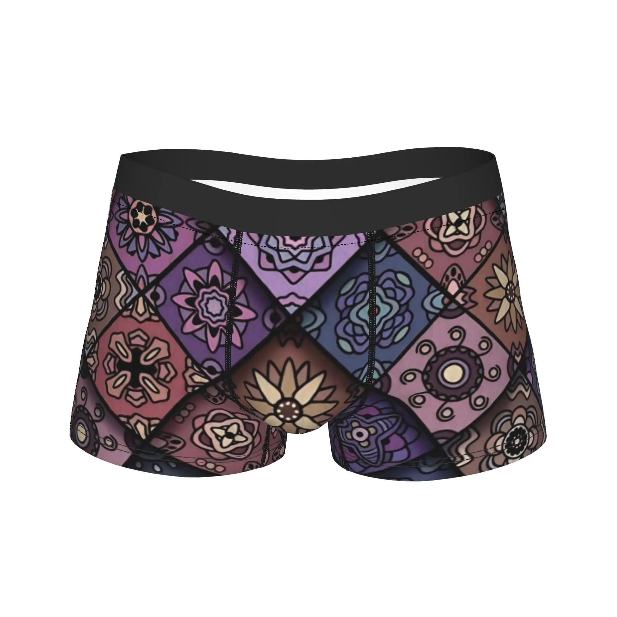 Retro Bohemian Woven Pattern Underwear Printing Boxershorts High Quality Men Underpants Novelty Boxer Brief Gift
Retro Bohemian Woven Pattern Underwear Printing Boxershorts High Quality Men Underpants Novelty Boxer Brief Gift