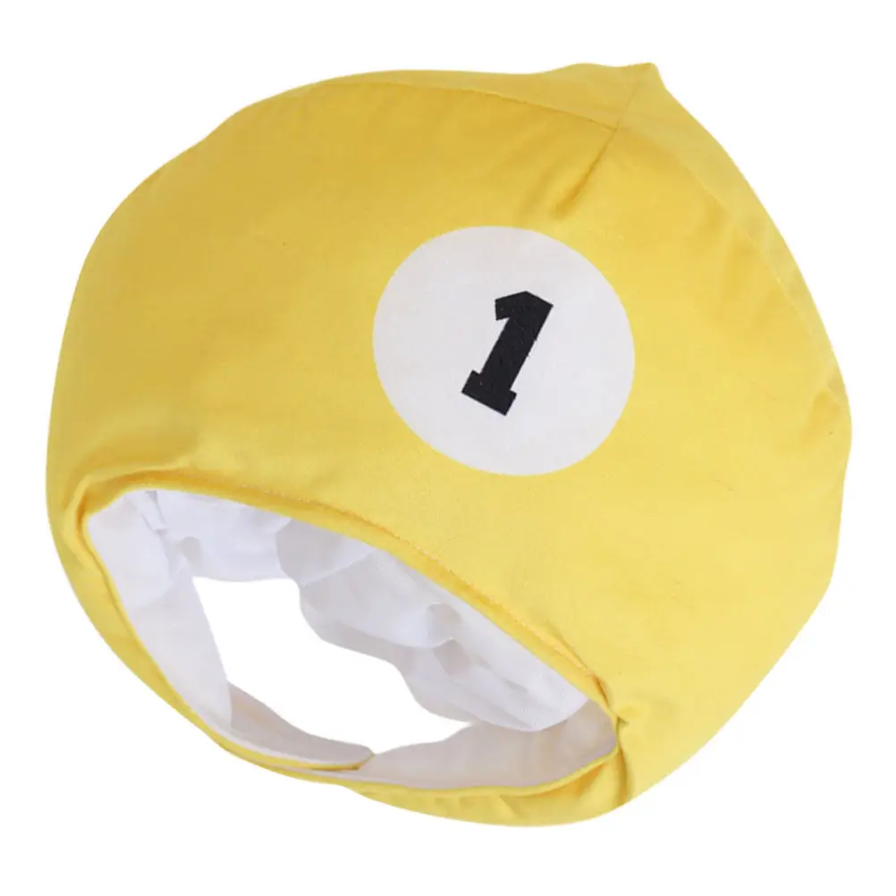 Billiard Ball Hat Yellow Soft Pp Cotton Non-Slip Party Photo Prop For Halloween Carnival Masquerade Adults Costume
Billiard Ball Hat Yellow Soft Pp Cotton Non-Slip Party Photo Prop For Halloween Carnival Masquerade Adults Costume