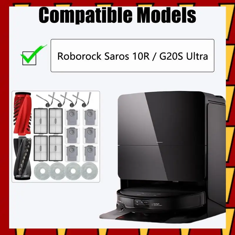 ABNP для робота-пылесоса Roborock Saros 10R/G20S Ultra, сменный комплект аксессуаров — 1 комплект основной щетки, фильтры HEPA
ABNP для робота-пылесоса Roborock Saros 10R/G20S Ultra, сменный комплект аксессуаров — 1 комплект основной щетки, фильтры HEPA