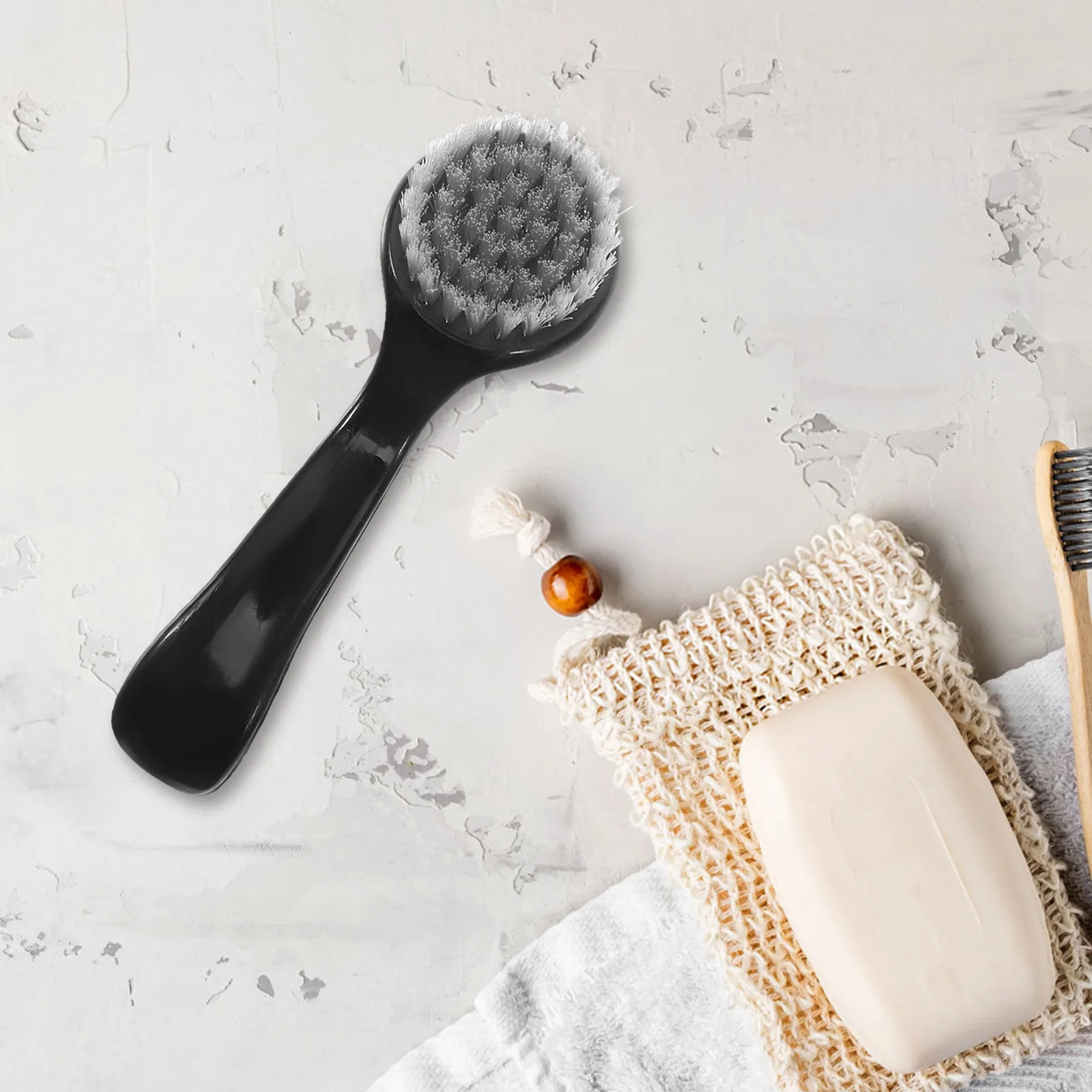 3pcs Black H Round Head Horn Brush for Facial Cleansing Women Manual Face Scrubber Safe Durable Women Facial Brush Gifts
3pcs Black H Round Head Horn Brush for Facial Cleansing Women Manual Face Scrubber Safe Durable Women Facial Brush Gifts
