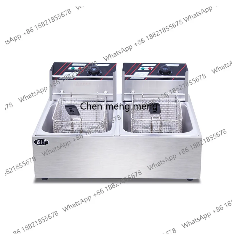 Electric Fryer Fryer Commercial Thickened Fryer Chicken Chop Pot All Steel Single Cylinder 6 Liters Large Capacity
Electric Fryer Fryer Commercial Thickened Fryer Chicken Chop Pot All Steel Single Cylinder 6 Liters Large Capacity