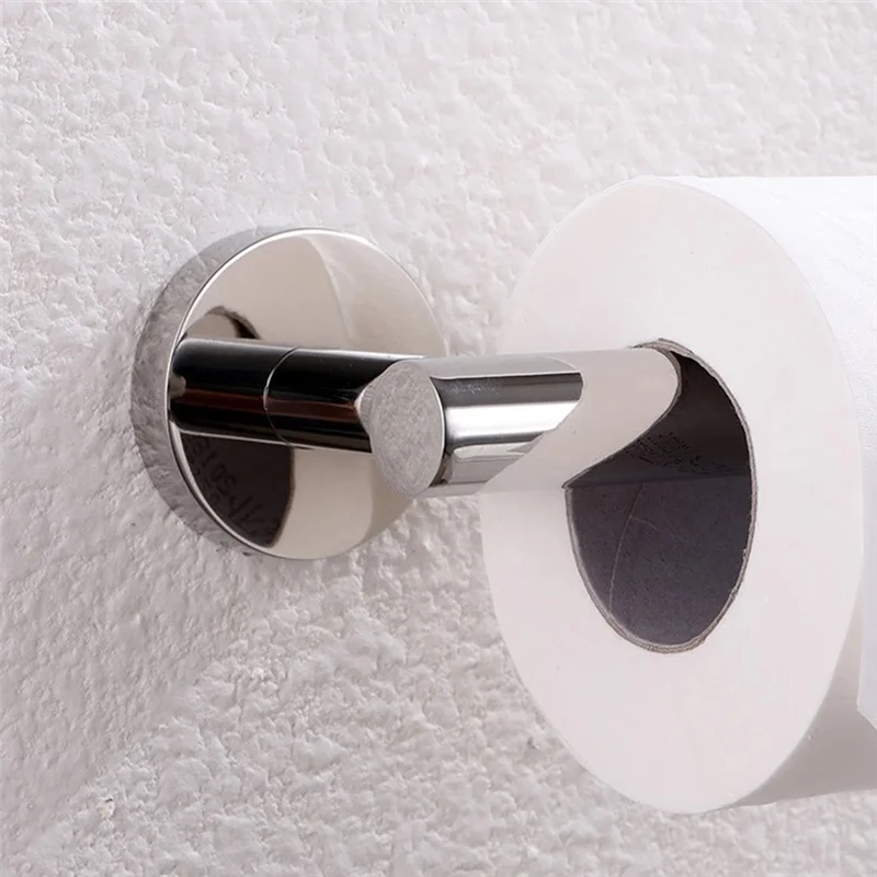 ABDJ-Toilet Paper Storage Holder 304 Stainless Steel Round Tissue Hanger Wall Mount Toilet Paper Roll Dispenser
ABDJ-Toilet Paper Storage Holder 304 Stainless Steel Round Tissue Hanger Wall Mount Toilet Paper Roll Dispenser