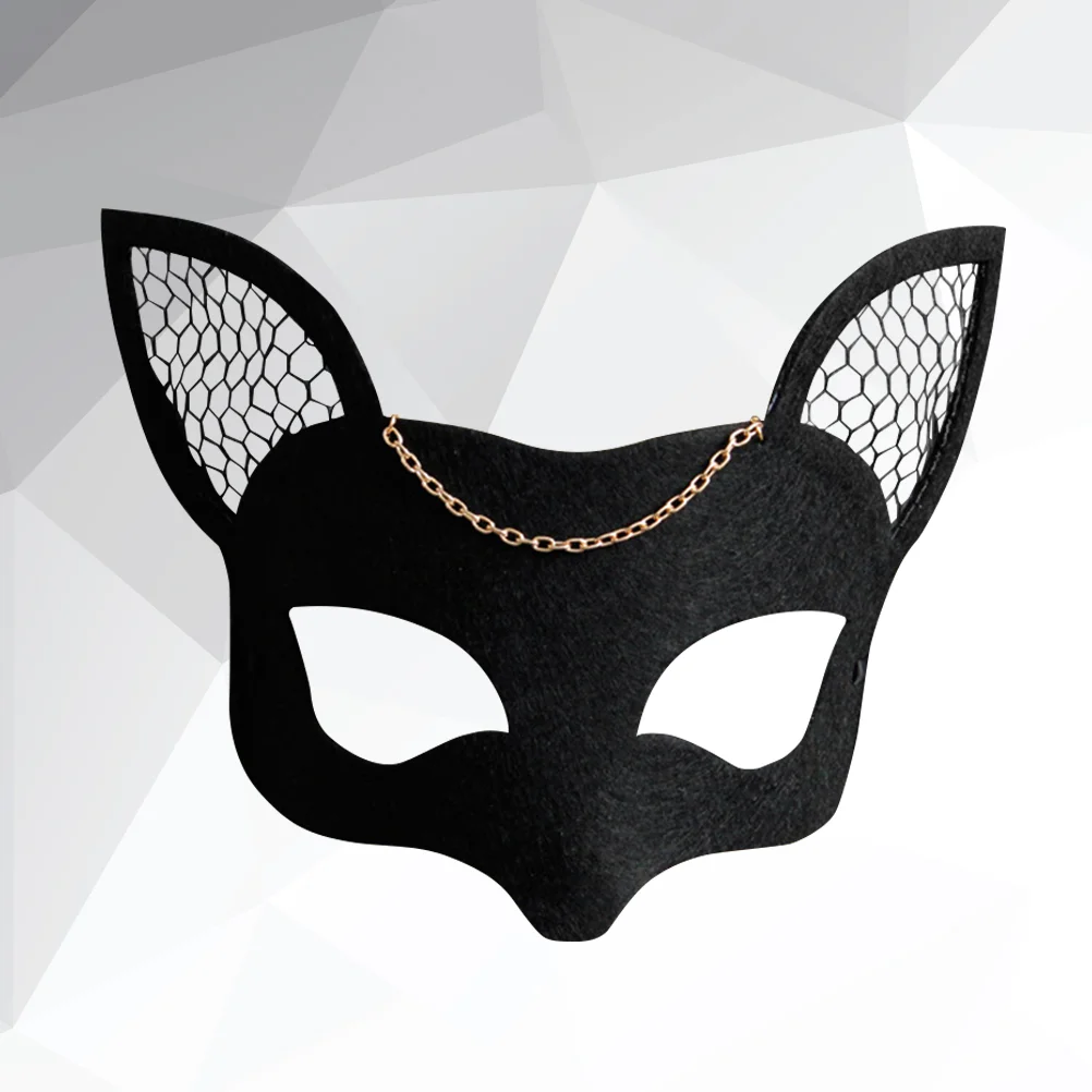 Woman Mesh Felt Mask Black Masquerade Mask Women Dance Cosplay Costume Party DIY Mask Halloween Christmas Party Accessories(
Woman Mesh Felt Mask Black Masquerade Mask Women Dance Cosplay Costume Party DIY Mask Halloween Christmas Party Accessories(