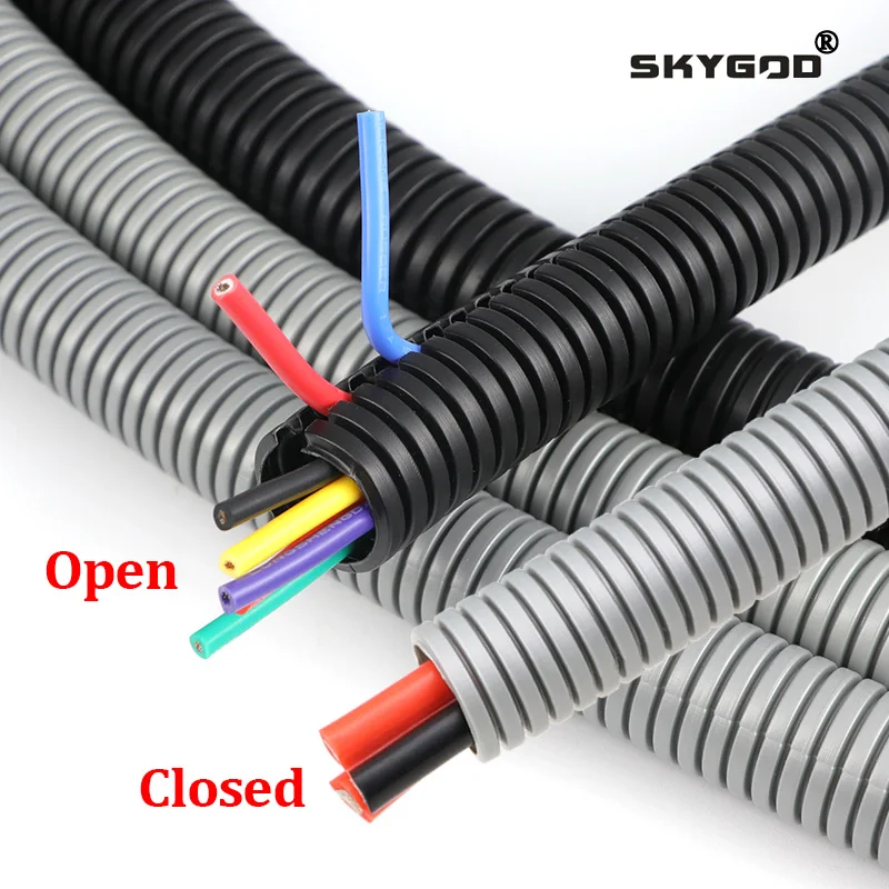 PP Corrugated Tube AD7.5 - 34.5mm Car Wire Harness Casing Insulation Sleeve Flexible Protection Pipe for Auto Electrical Wiring
PP Corrugated Tube AD7.5 - 34.5mm Car Wire Harness Casing Insulation Sleeve Flexible Protection Pipe for Auto Electrical Wiring
