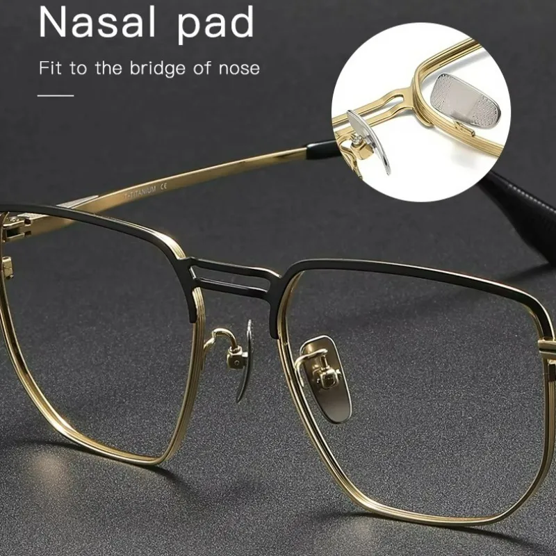 Business Ultra Light Square Glasses Frame Titanium Double Girder Eyeglasses Frame Anti Bluelight Spectacles Men Women Glasses
Business Ultra Light Square Glasses Frame Titanium Double Girder Eyeglasses Frame Anti Bluelight Spectacles Men Women Glasses