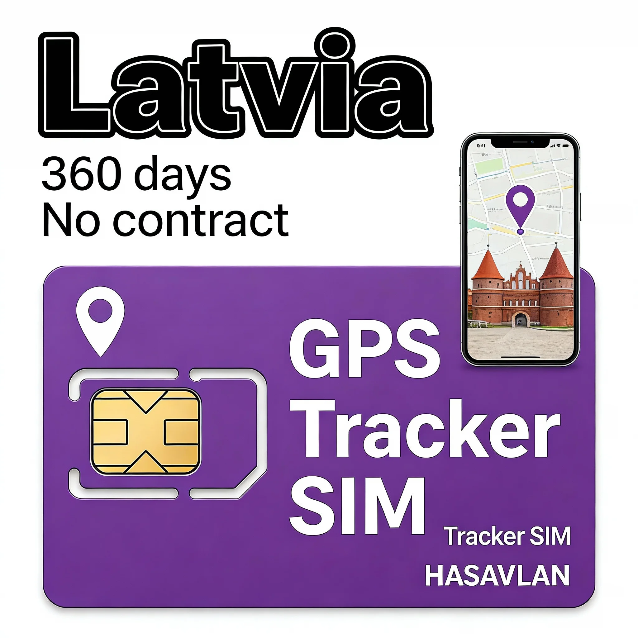 Tracker SIM GPS 4G Latvia–2G/3G/4G GSM GPRS LTE M2M no contract 360MB/360 days for C08 MV710 Model etc.
Tracker SIM GPS 4G Latvia–2G/3G/4G GSM GPRS LTE M2M no contract 360MB/360 days for C08 MV710 Model etc.