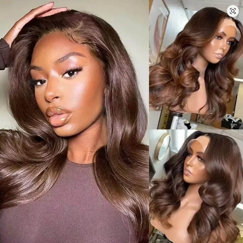 180% Density Lace Front Wig 100% Human Hair Wigs For Women Brown Body Wave 13x6 Transparent Lace Natural Hairline No Glue
180% Density Lace Front Wig 100% Human Hair Wigs For Women Brown Body Wave 13x6 Transparent Lace Natural Hairline No Glue