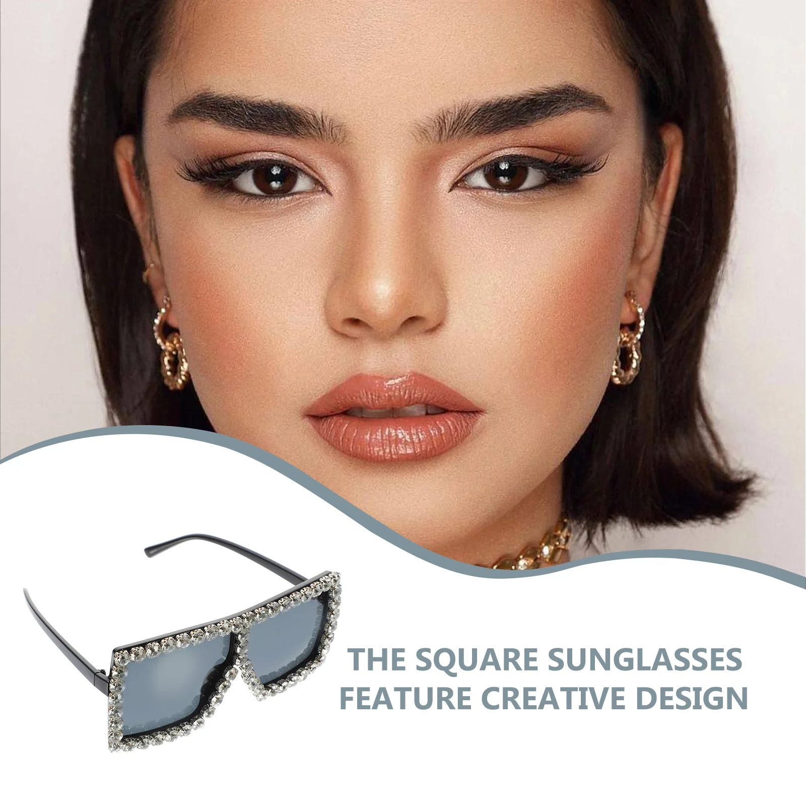 2 Pcs Fashion Women Party Fashionable Funny Accessories Trendy Women Sunglasses For Party Polarized Sunglasses Prop
2 Pcs Fashion Women Party Fashionable Funny Accessories Trendy Women Sunglasses For Party Polarized Sunglasses Prop