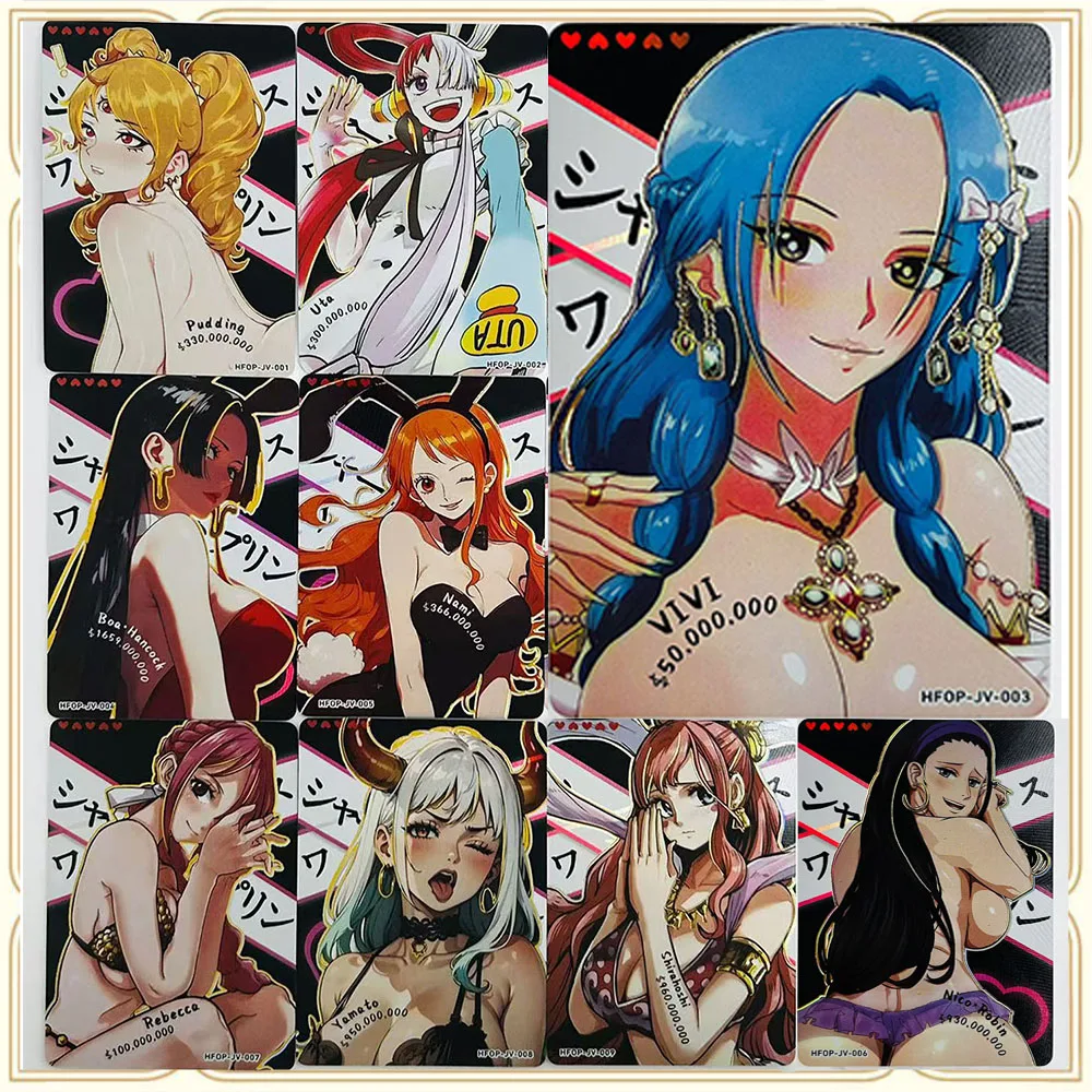Anime One Piece JV Premium Collectible Card Boy Games Toys Christmas Birthday Gifts Yamato Uta Nami Vivi Shirahoshi Rebecca
Anime One Piece JV Premium Collectible Card Boy Games Toys Christmas Birthday Gifts Yamato Uta Nami Vivi Shirahoshi Rebecca