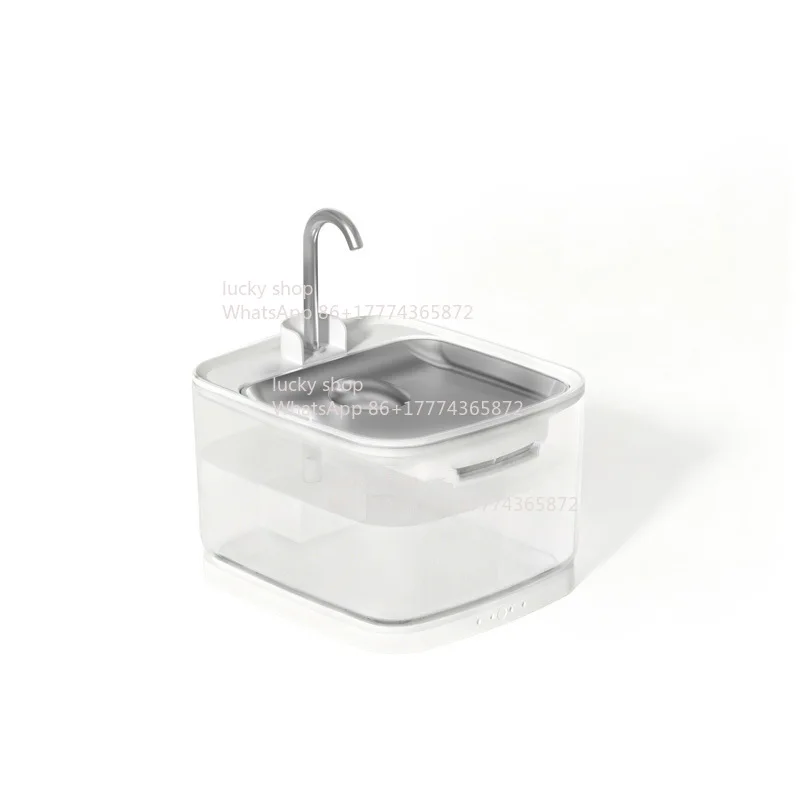 Cat Water Dispenser Smart Automatic Fountain Pet Water Dispenser Stainless Steel, New
Cat Water Dispenser Smart Automatic Fountain Pet Water Dispenser Stainless Steel, New