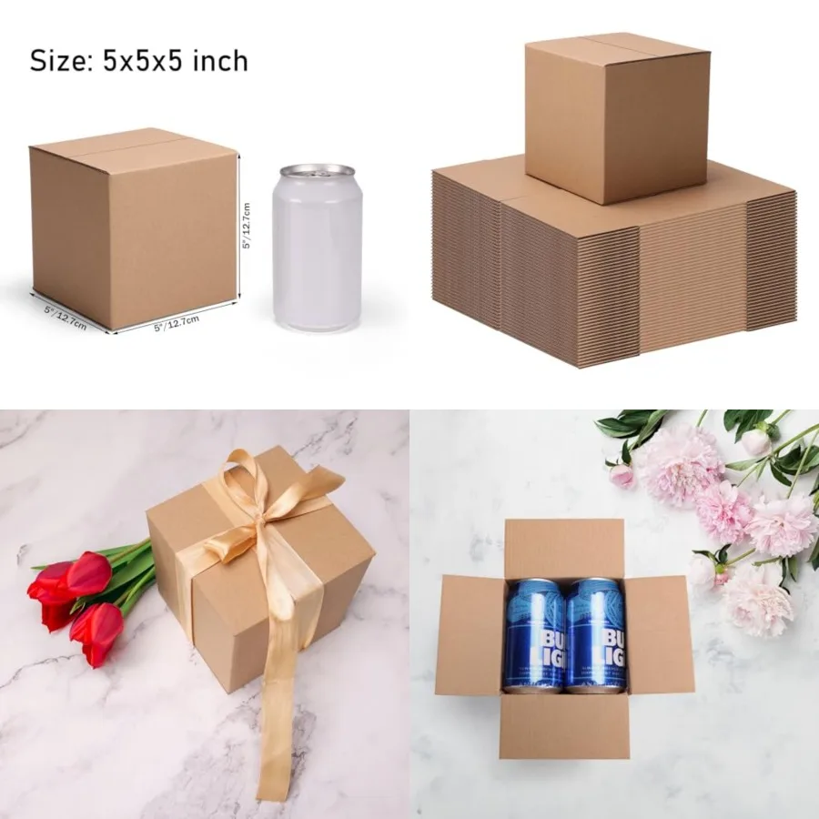 40 Packs Shippg Boxes for Small Busess, Corrugated Cardboard Boxes Bulk for Shippg Packg Mailg
40 Packs Shippg Boxes for Small Busess, Corrugated Cardboard Boxes Bulk for Shippg Packg Mailg
