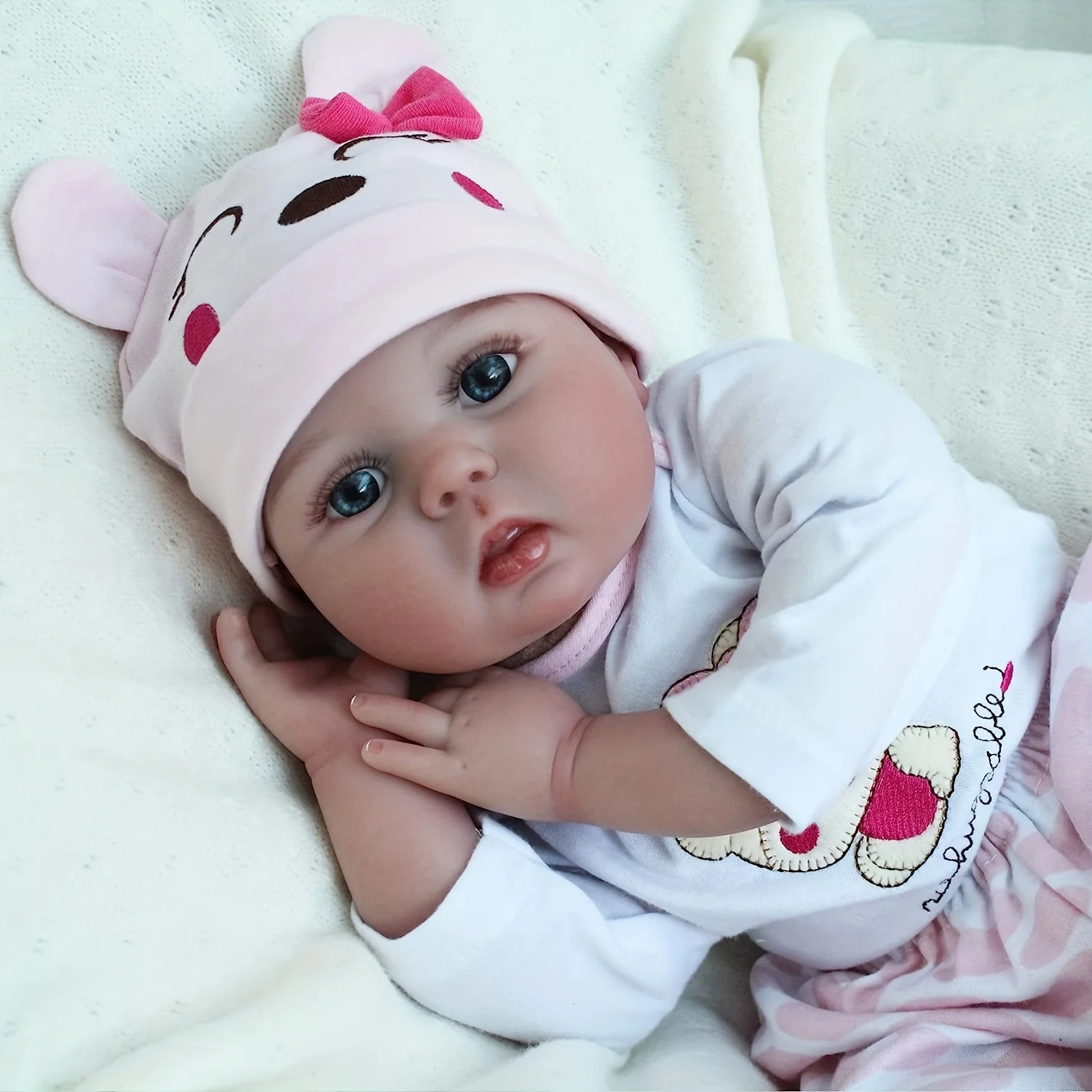 BZDOLL 55CM 22in Reborn Princess Doll, Soft Vinyl Limbs Cloth Body, Lifelike Newborn Art Toy, Kids Birthday Gift
BZDOLL 55CM 22in Reborn Princess Doll, Soft Vinyl Limbs Cloth Body, Lifelike Newborn Art Toy, Kids Birthday Gift