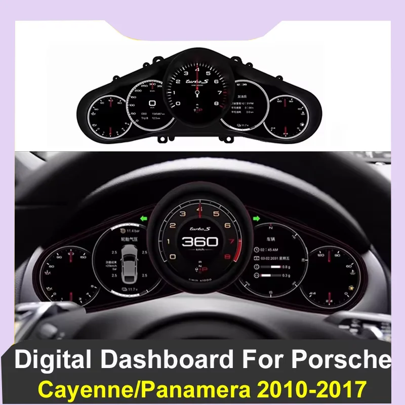 LCD Car Digital Cluster Instrument CockPit For Porsche Cayenne Panamera Macan Boxster 982 718 911 Speedmeter Dashboard Meter
LCD Car Digital Cluster Instrument CockPit For Porsche Cayenne Panamera Macan Boxster 982 718 911 Speedmeter Dashboard Meter