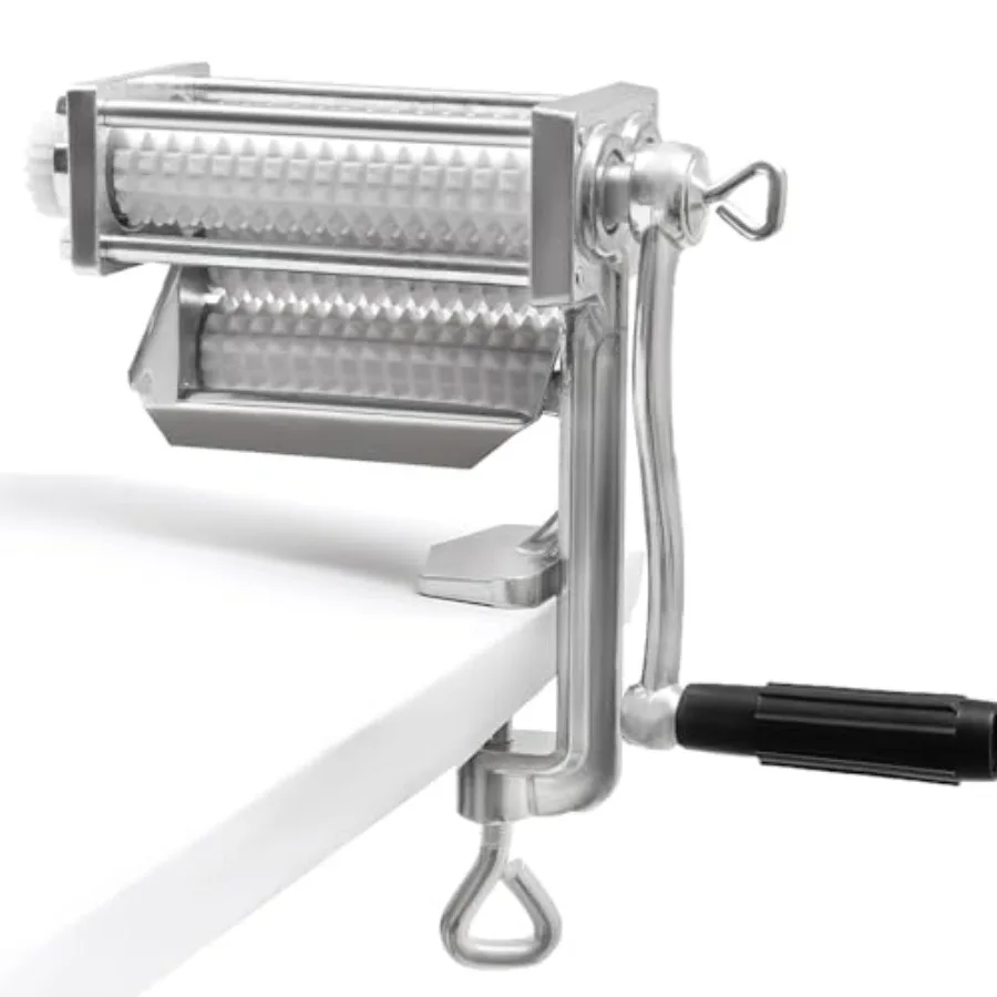 Heavy Duty Manual Meat Tenderizer Cuber Tool Steak Flatten Cuber Rolling Meat Poultry Tenderizer Machine Clamp on Meat Tenderiz
Heavy Duty Manual Meat Tenderizer Cuber Tool Steak Flatten Cuber Rolling Meat Poultry Tenderizer Machine Clamp on Meat Tenderiz