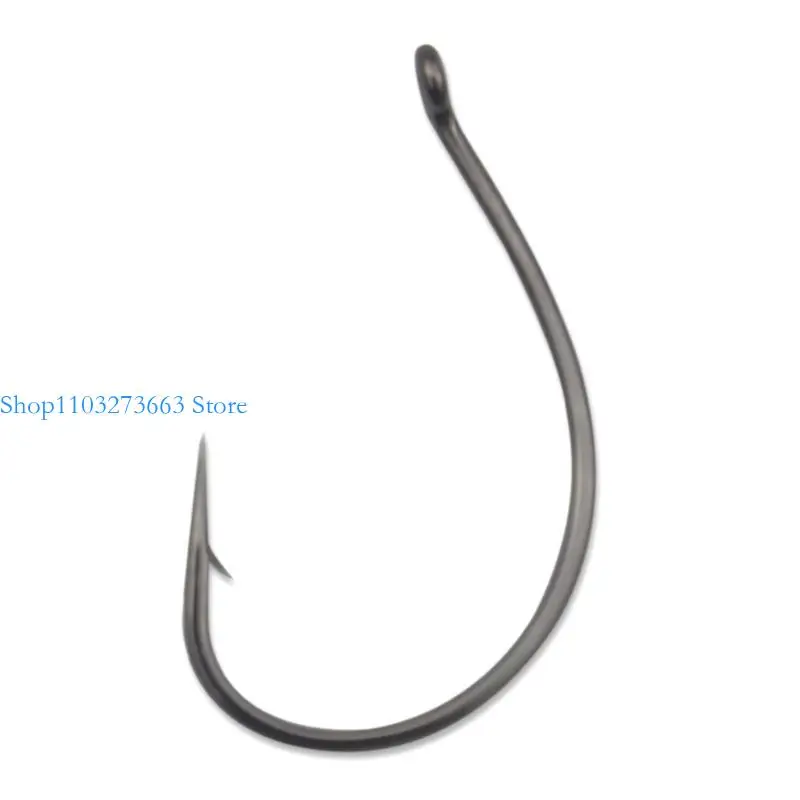 652F 50 Pcs Barbed Fishing Hooks Wacky Hooks Offset-Circle Hooks Octopus Fishing Hooks 5 Types Size #3, #2 #1, #1/0, #2/0
652F 50 Pcs Barbed Fishing Hooks Wacky Hooks Offset-Circle Hooks Octopus Fishing Hooks 5 Types Size #3, #2 #1, #1/0, #2/0