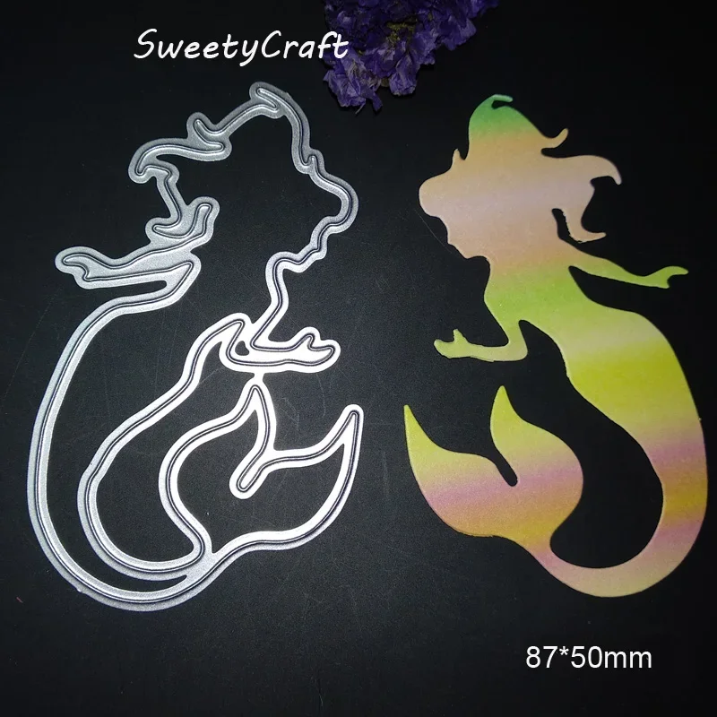 Mermaid Metal Cutting Dies Stencil for DIY Scrapbooking Photo Album Embossing Paper Card Making Crafts New 2024 Stamps die Cut
Mermaid Metal Cutting Dies Stencil for DIY Scrapbooking Photo Album Embossing Paper Card Making Crafts New 2024 Stamps die Cut