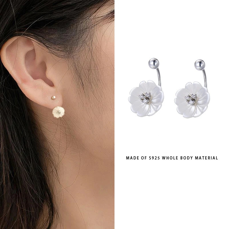 100% 925 Sterling Silver Zircon Flower Earrings for Women Girl Fashion Plant Geometric Design Jewelry Birthday Gift Dropshipping
100% 925 Sterling Silver Zircon Flower Earrings for Women Girl Fashion Plant Geometric Design Jewelry Birthday Gift Dropshipping