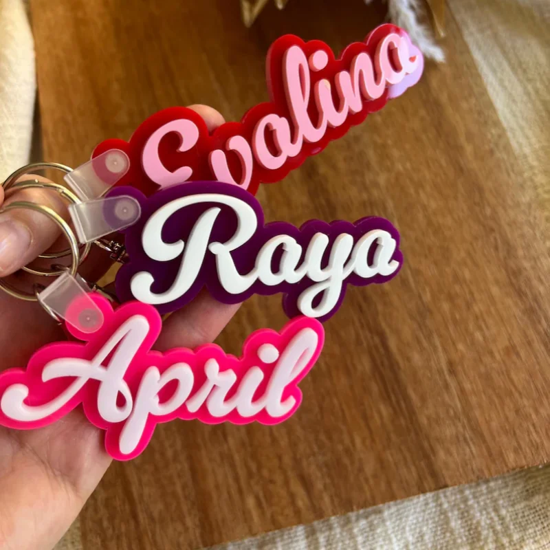 Custom Name Key Chain Custom Backpack 3D Name Tag Keychain Wedding Party Gift Favor Name Tag
Custom Name Key Chain Custom Backpack 3D Name Tag Keychain Wedding Party Gift Favor Name Tag