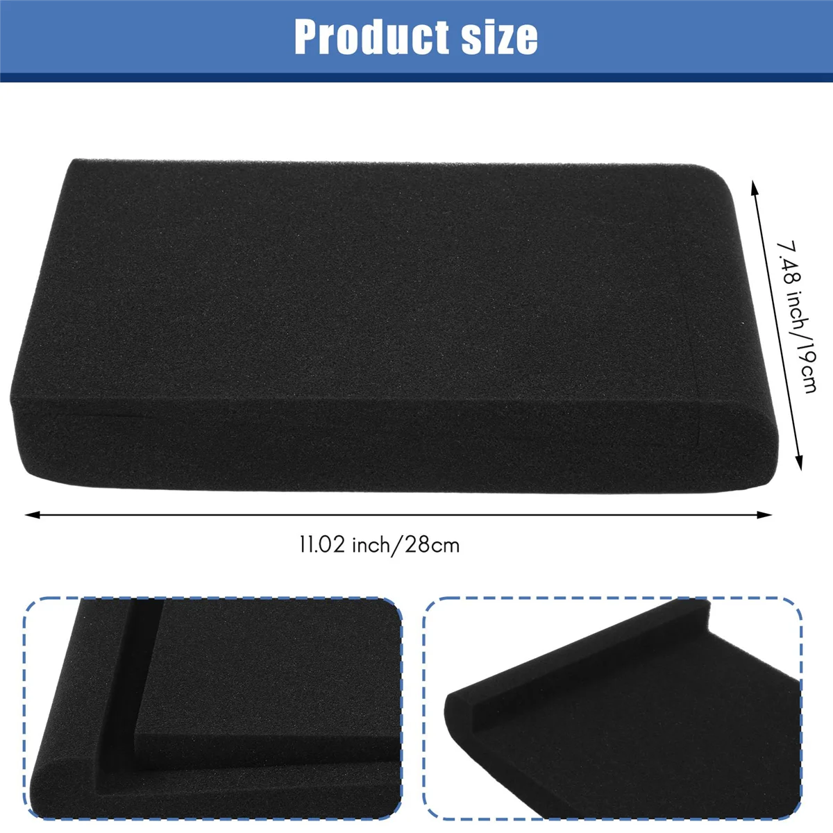 Подушечки для динамиков ABAZJ, изоляционные подушечки, пена для студийного монитора высокой плотности, подушечки для студийного монитора, основание динамика, 28X19X4 см
Подушечки для динамиков ABAZJ, изоляционные подушечки, пена для студийного монитора высокой плотности, подушечки для студийного монитора, основание динамика, 28X19X4 см