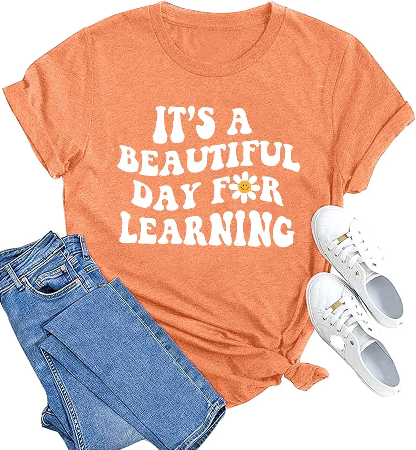 MAIHUN Women Teacher Life Shirt Teacher Gift Short Sleeve Shirts It S A Beautiful Day for Learning T-Shirt
MAIHUN Women Teacher Life Shirt Teacher Gift Short Sleeve Shirts It S A Beautiful Day for Learning T-Shirt