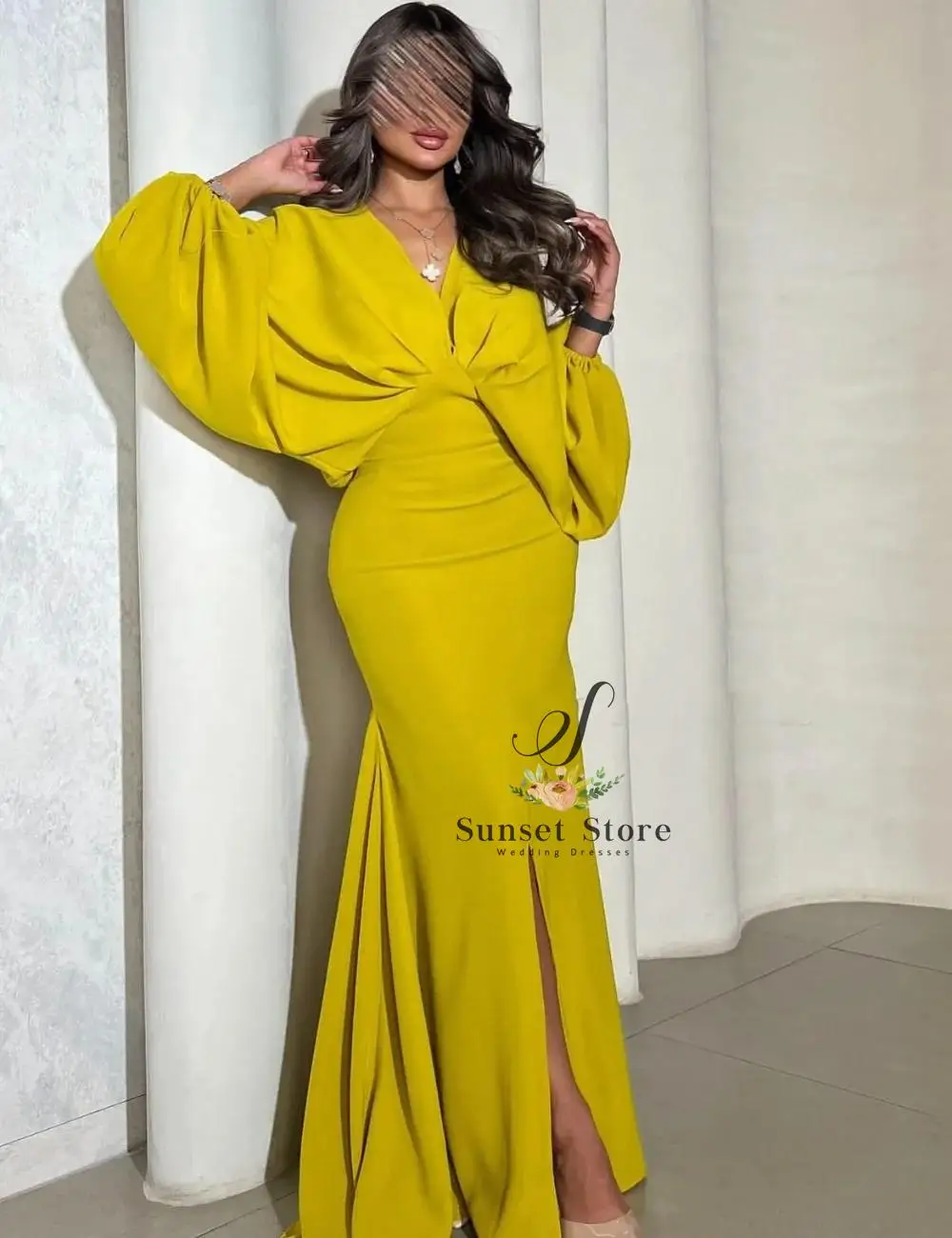 Customized High Quality Jersey Pleat Mermaid V-neck Long Dresses Bespoke Occasion Celebrity Sizes Available Elegant
Customized High Quality Jersey Pleat Mermaid V-neck Long Dresses Bespoke Occasion Celebrity Sizes Available Elegant