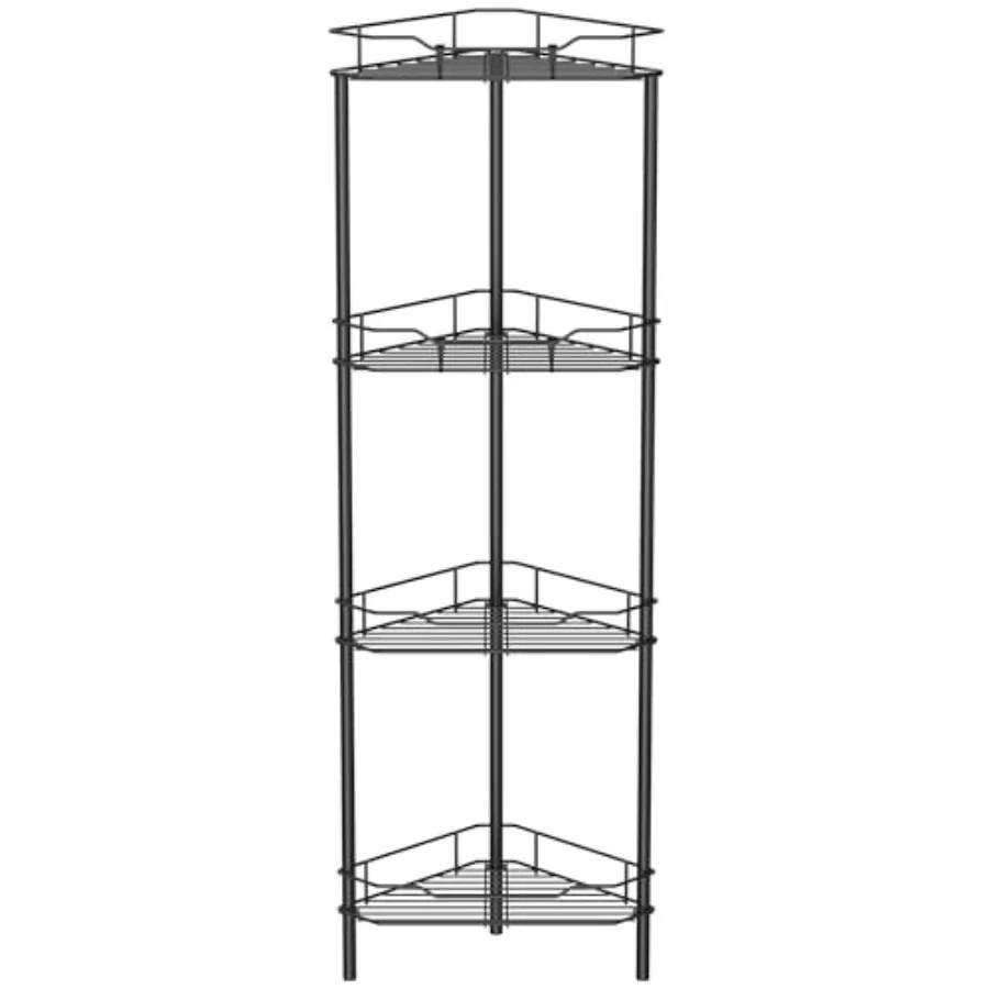 Floor Standing Corner Shower Caddy Organizer Shelf with Hooks, Bathroom Shelves Stand Rack
Floor Standing Corner Shower Caddy Organizer Shelf with Hooks, Bathroom Shelves Stand Rack