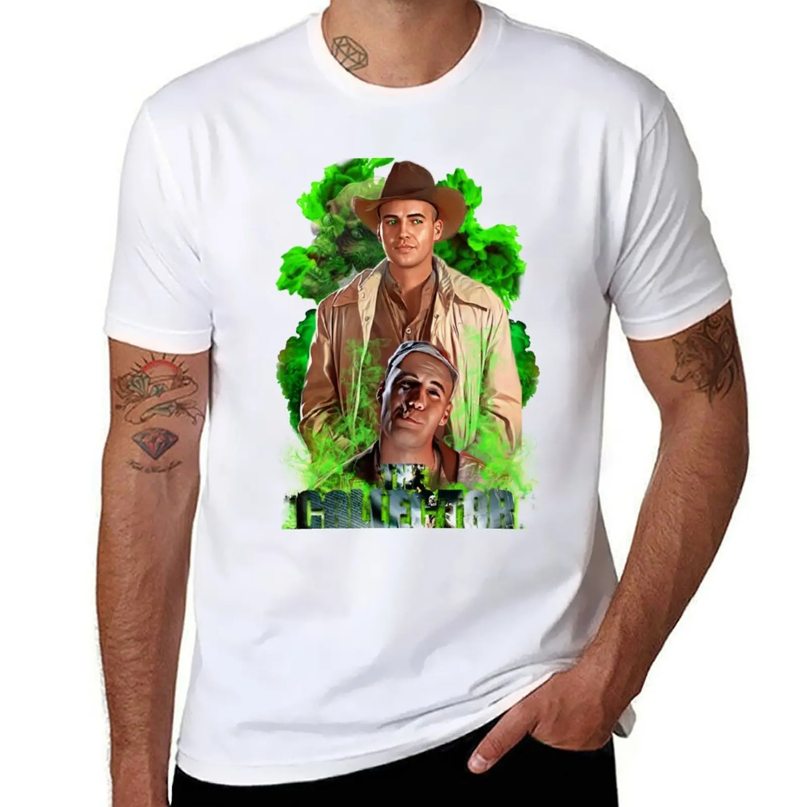 The Collector Demon Knight T-Shirt cotton tshirt 100% t shirts for man graphic vintage T-Shirt
The Collector Demon Knight T-Shirt cotton tshirt 100% t shirts for man graphic vintage T-Shirt
