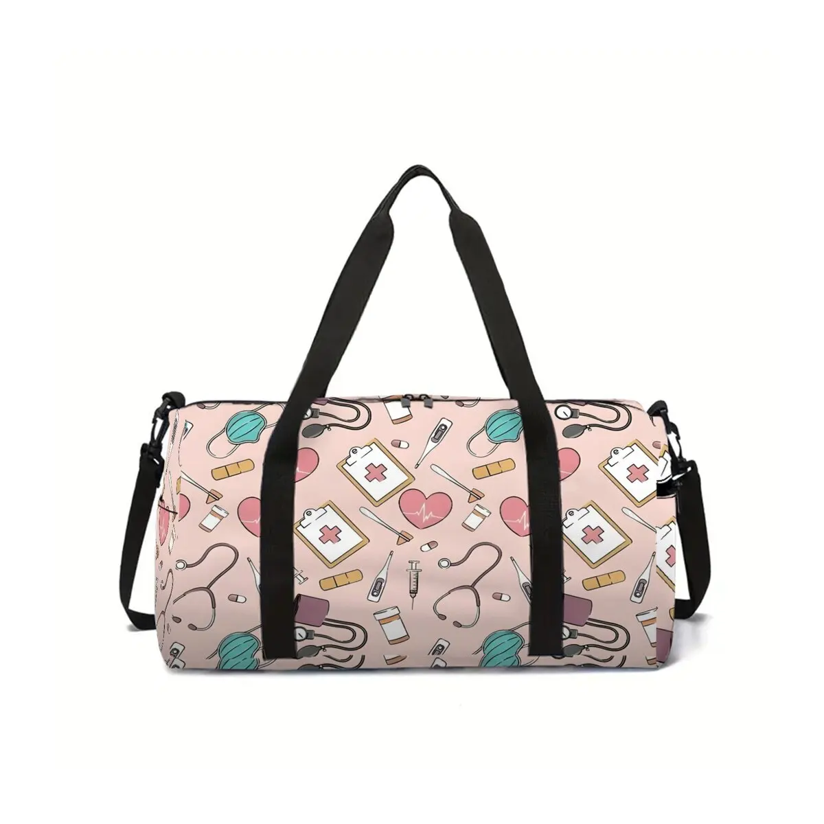 Medical Care Pattern 2D Cartoon School Travel Bag Large Capacity Zipper Luggage Bag Best Gift for Boys Girls Fashion Style
Medical Care Pattern 2D Cartoon School Travel Bag Large Capacity Zipper Luggage Bag Best Gift for Boys Girls Fashion Style